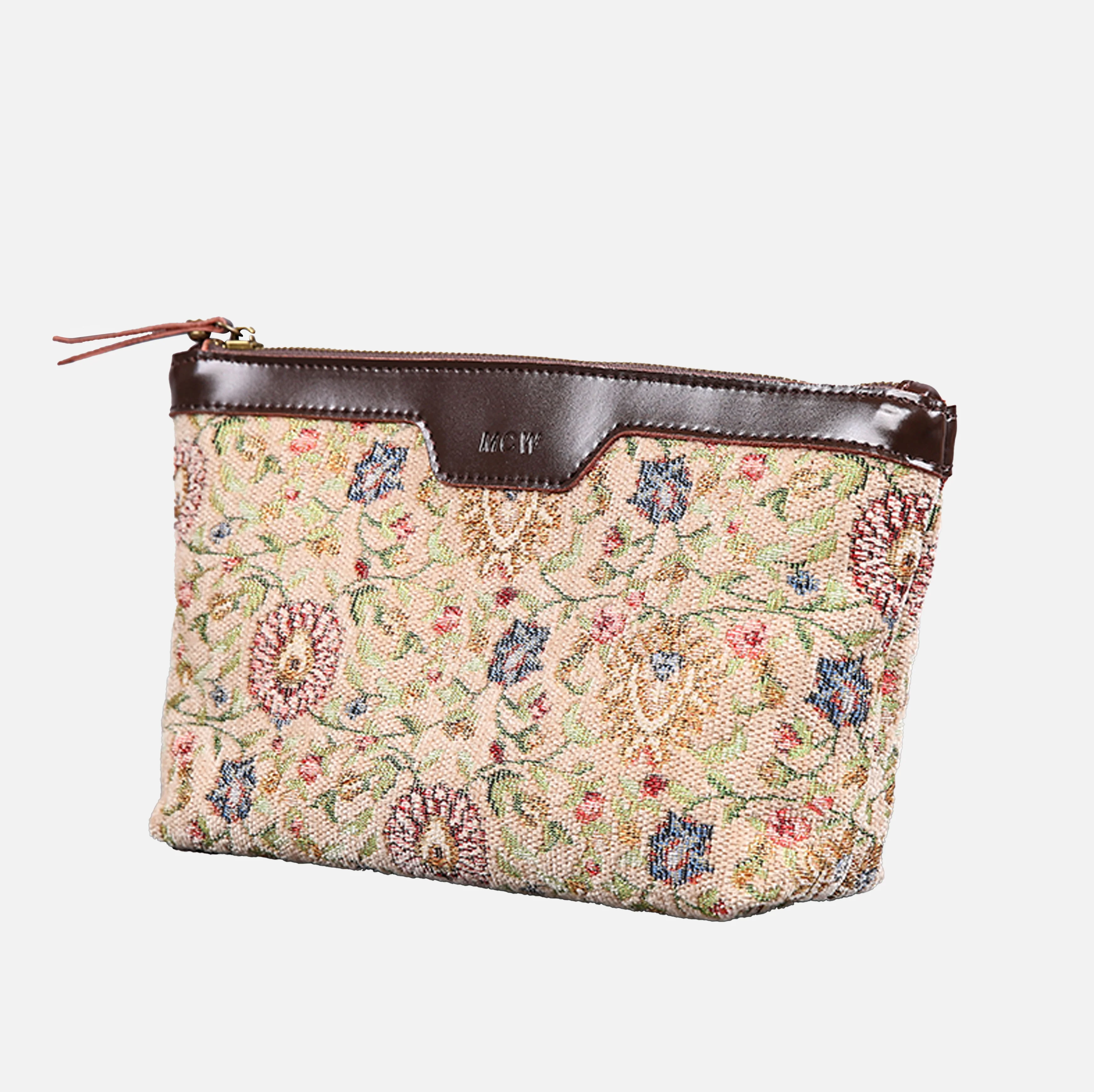 Oriental Beige Carpet Makeup Bag - Image 2