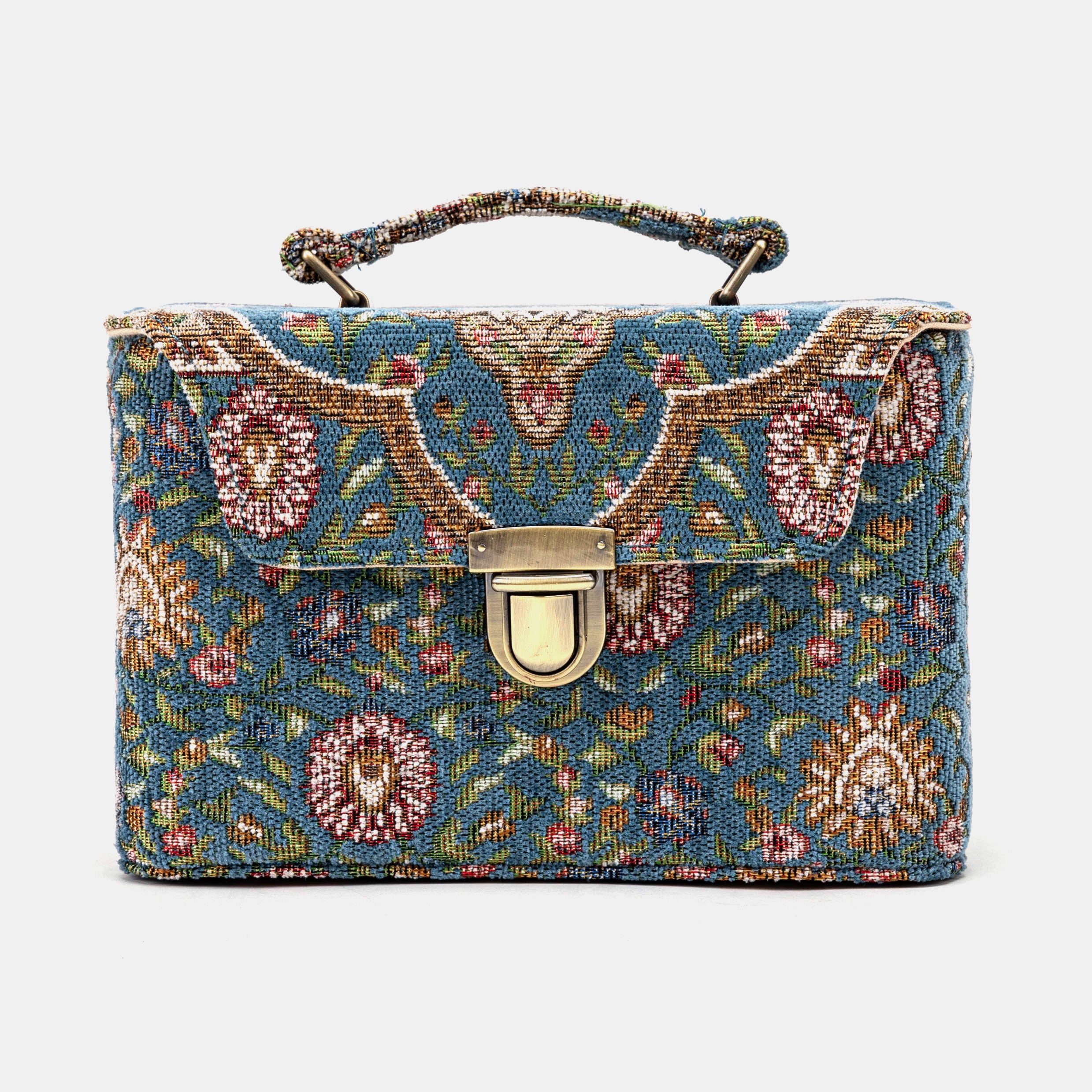 Oriental Blue Clara Medium Train Case Purse - Image 2