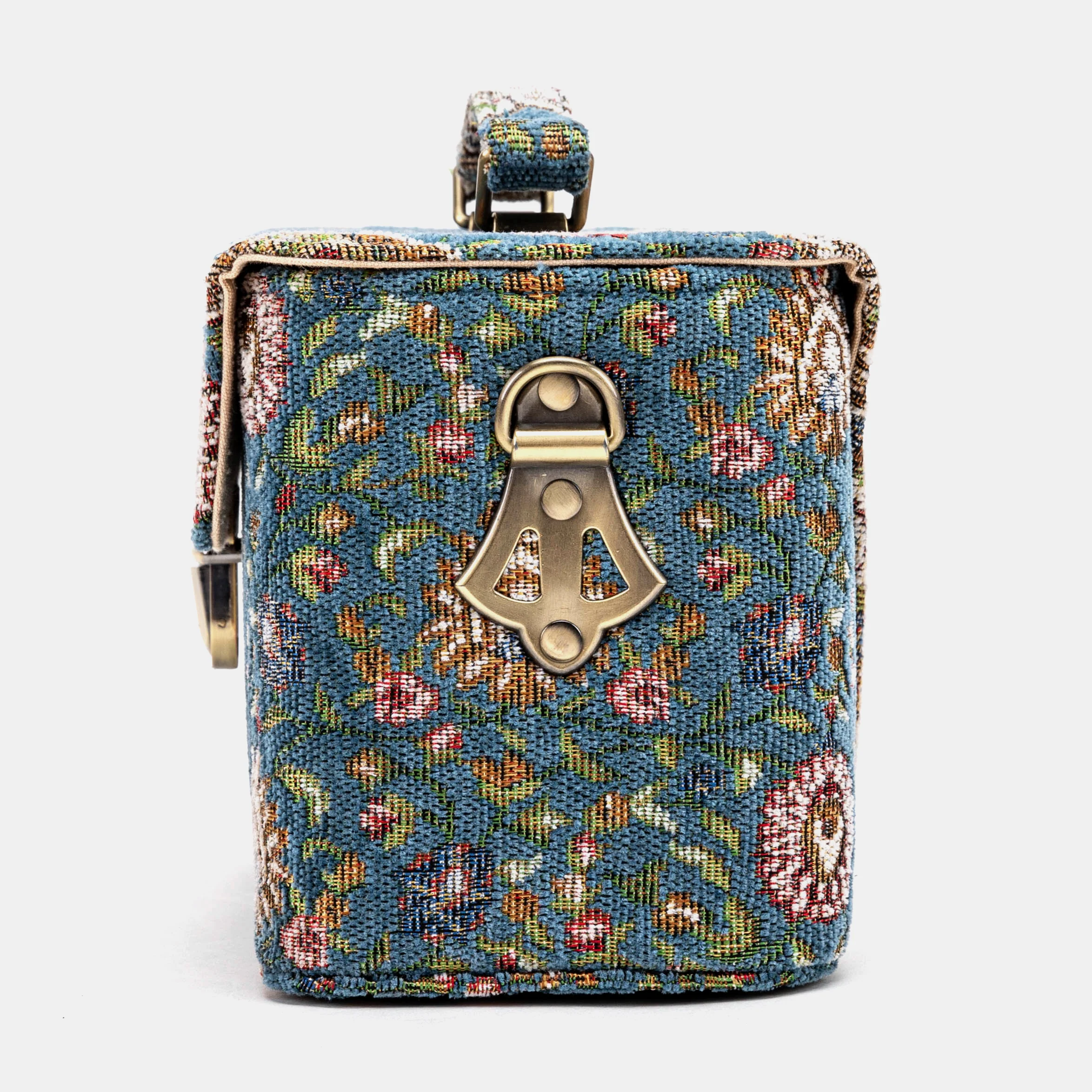 Oriental Blue Clara Medium Train Case Purse - Image 5