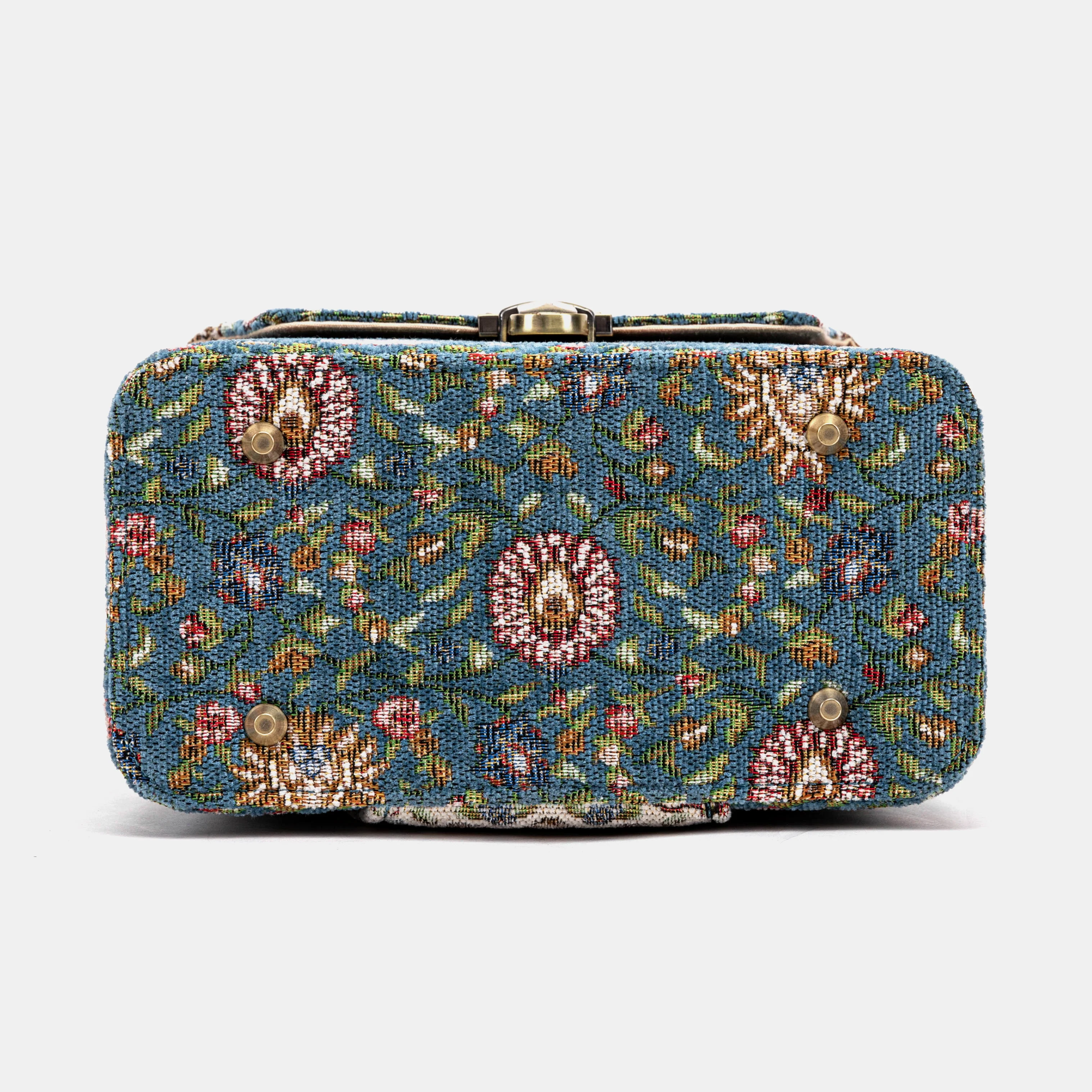Oriental Blue Clara Medium Train Case Purse - Image 7
