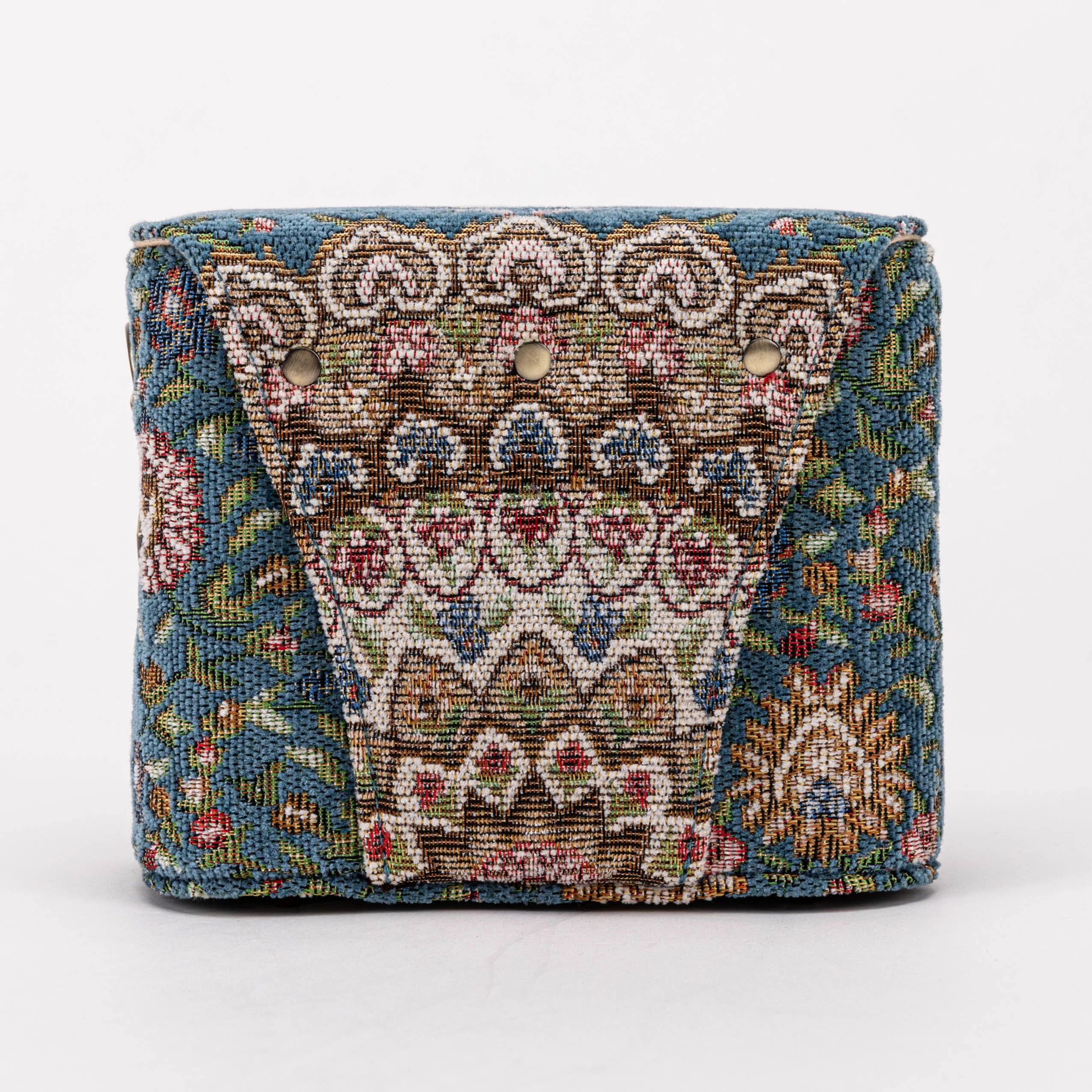Oriental Blue Emma Small Train Case Crossbody - Image 7