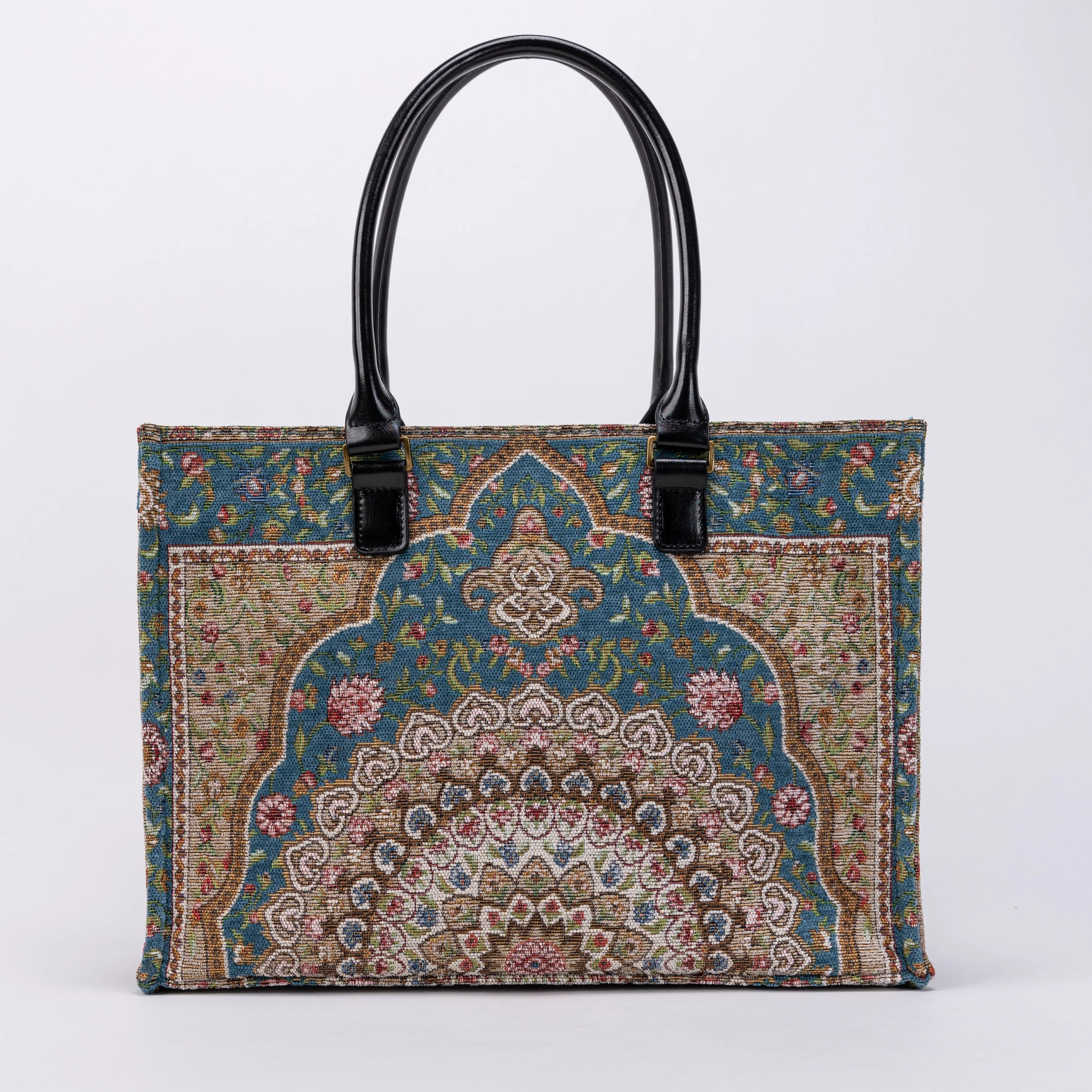 Oriental Blue Laptop Work Tote