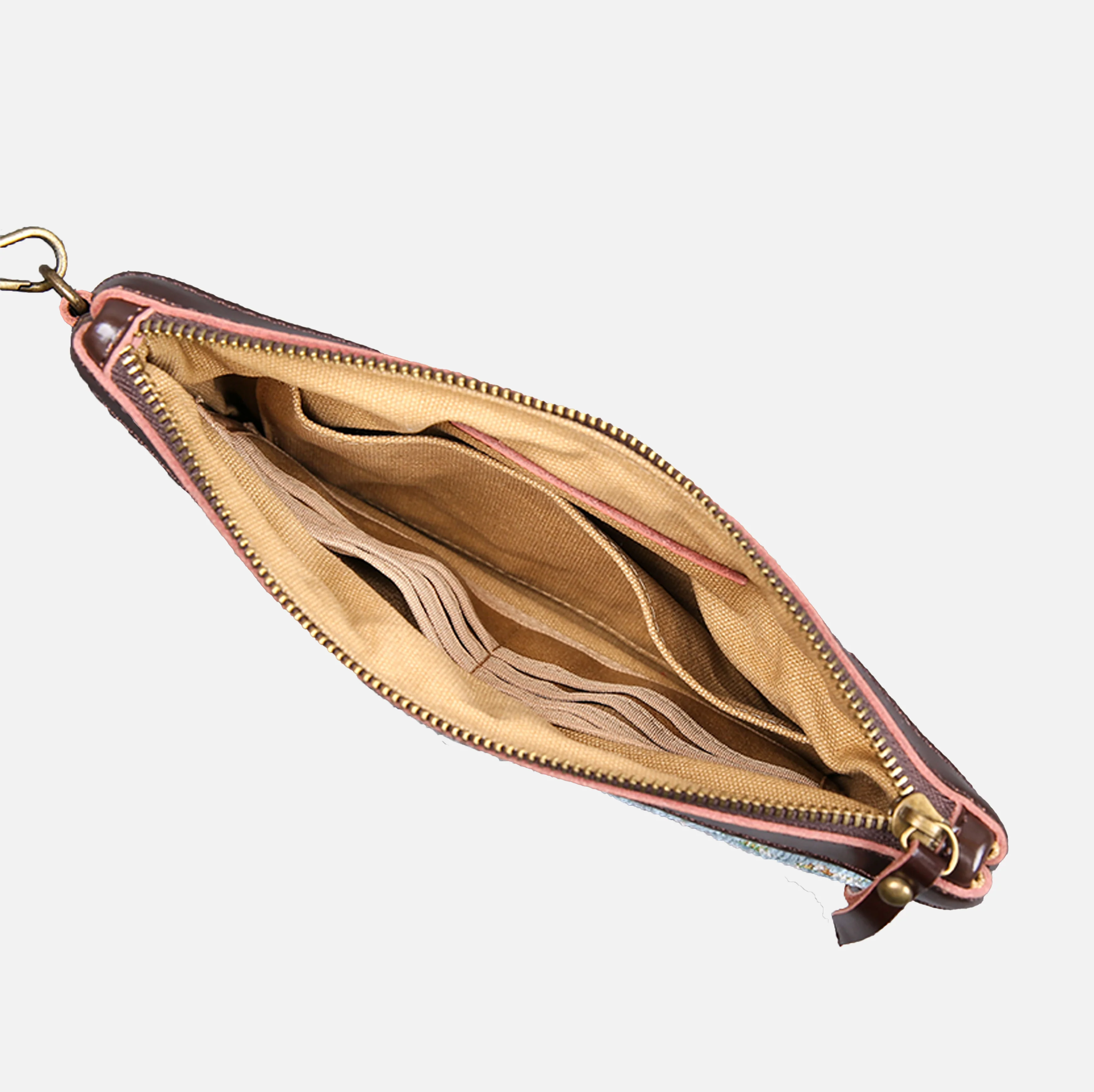 Oriental Blue Wristlet Clutch - Image 6