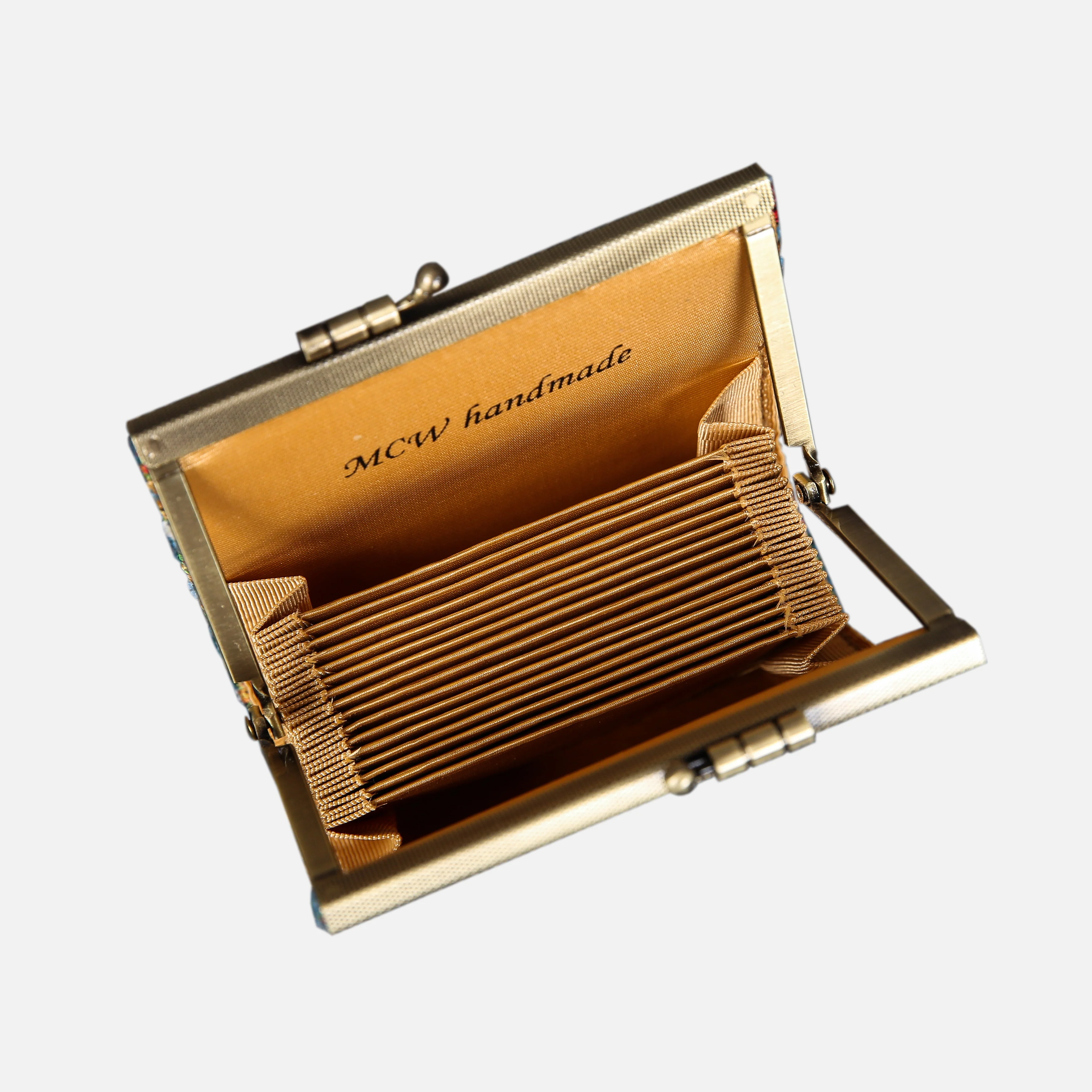 Oriental Blue Card Wallet - Image 4