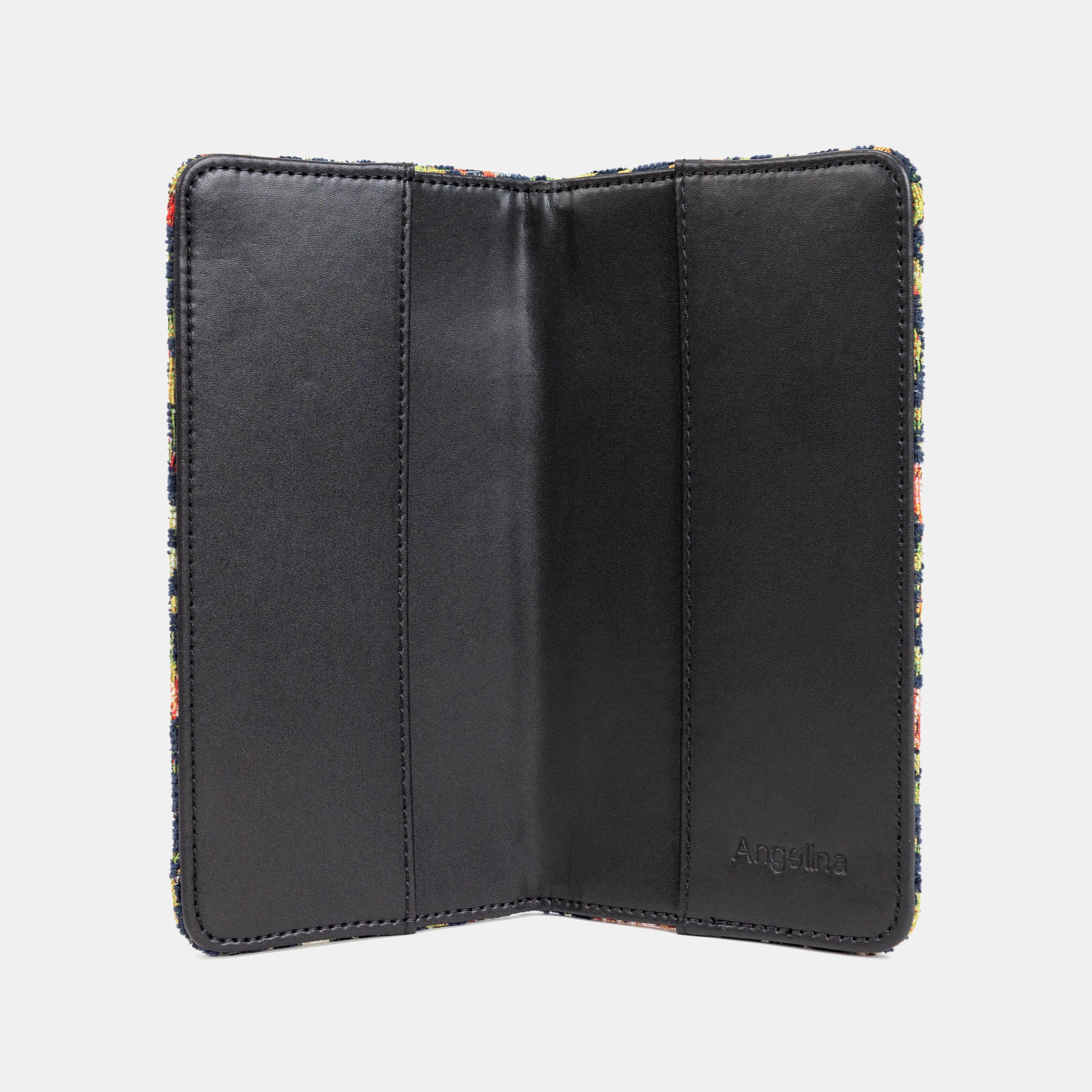 Oriental Navy Checkbook Cover - Image 3
