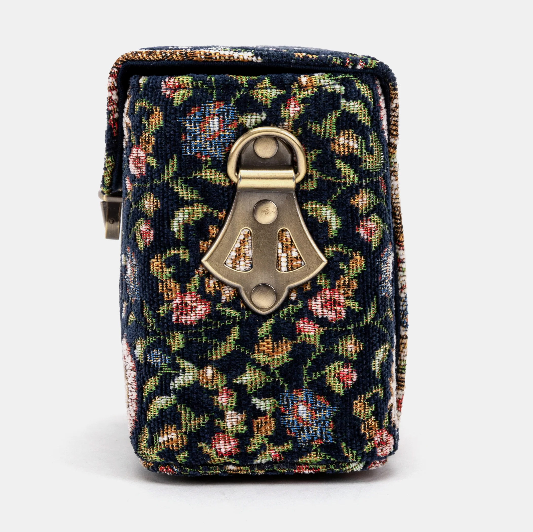 Oriental Navy Emma Small Train Case Crossbody - Image 6