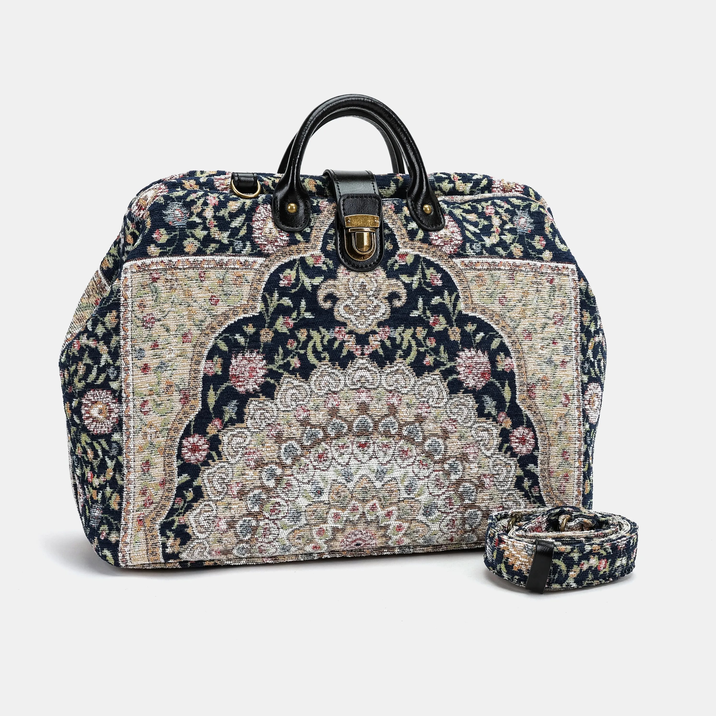 Oriental Navy Laptop Work Bag - Image 2