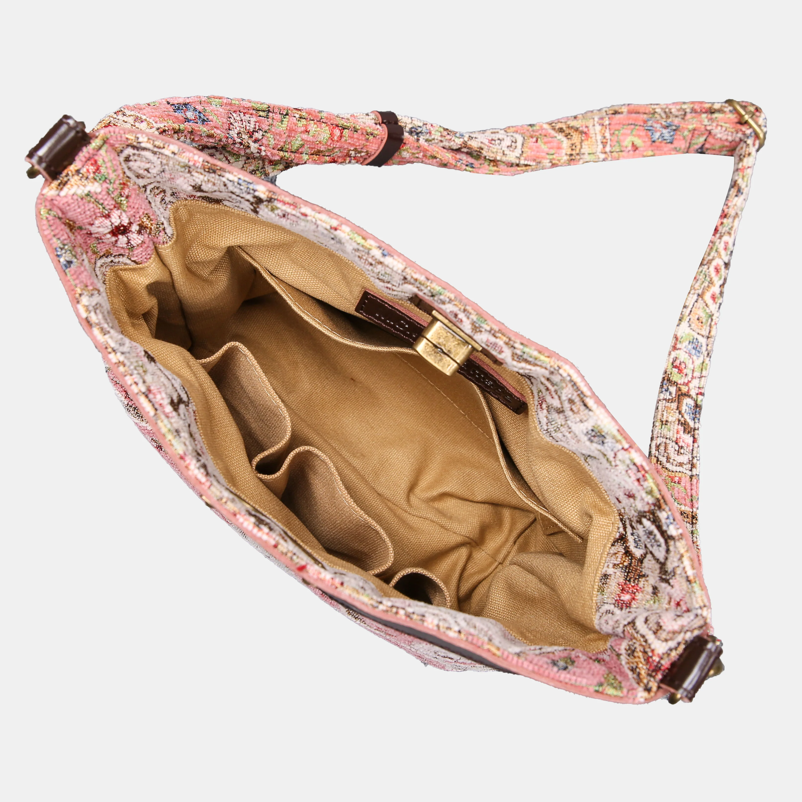 Oriental Pink Butterfly Crossbody Bag - Image 5