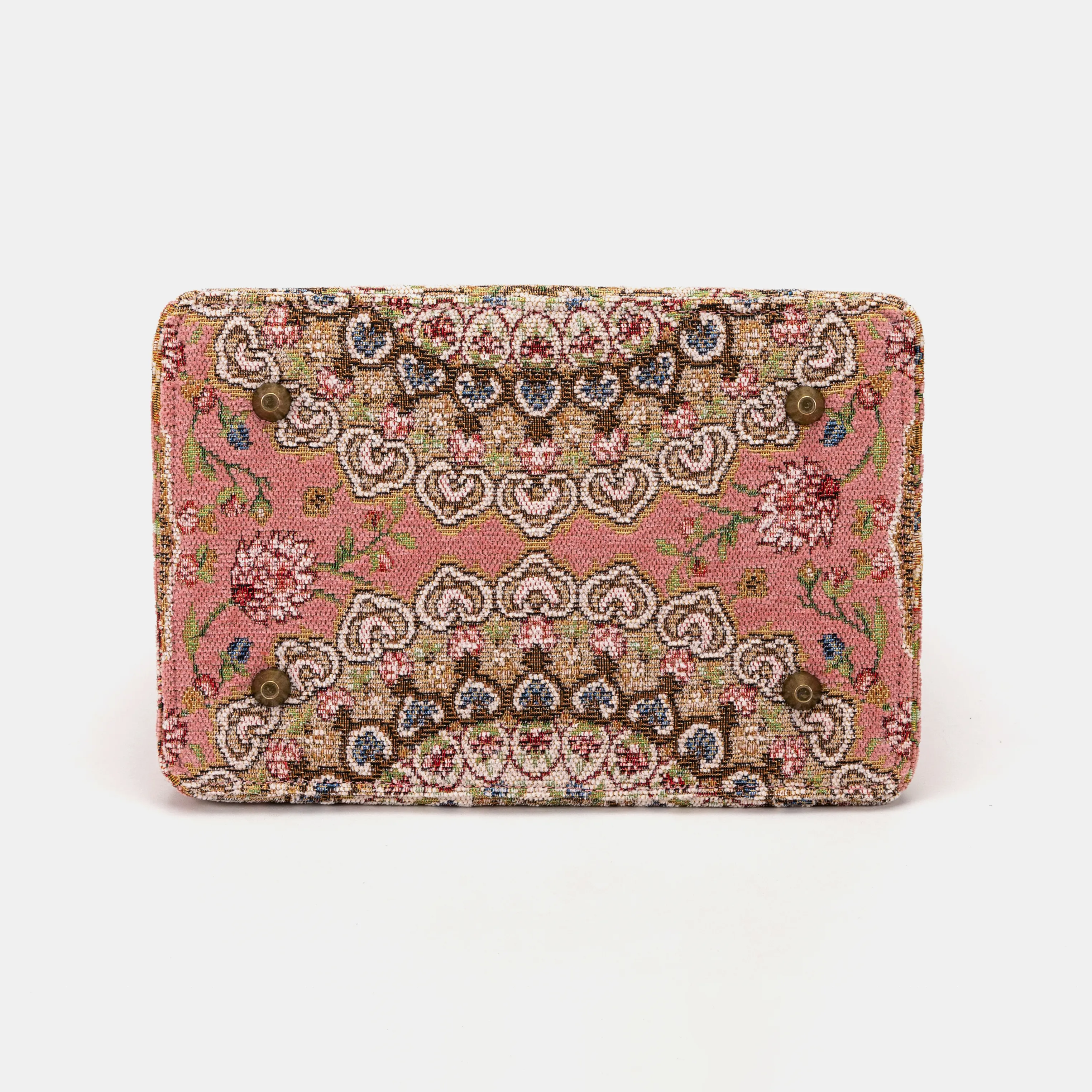 Oriental Pink Cecile Carpet Purse Gladstone Bag - Image 10