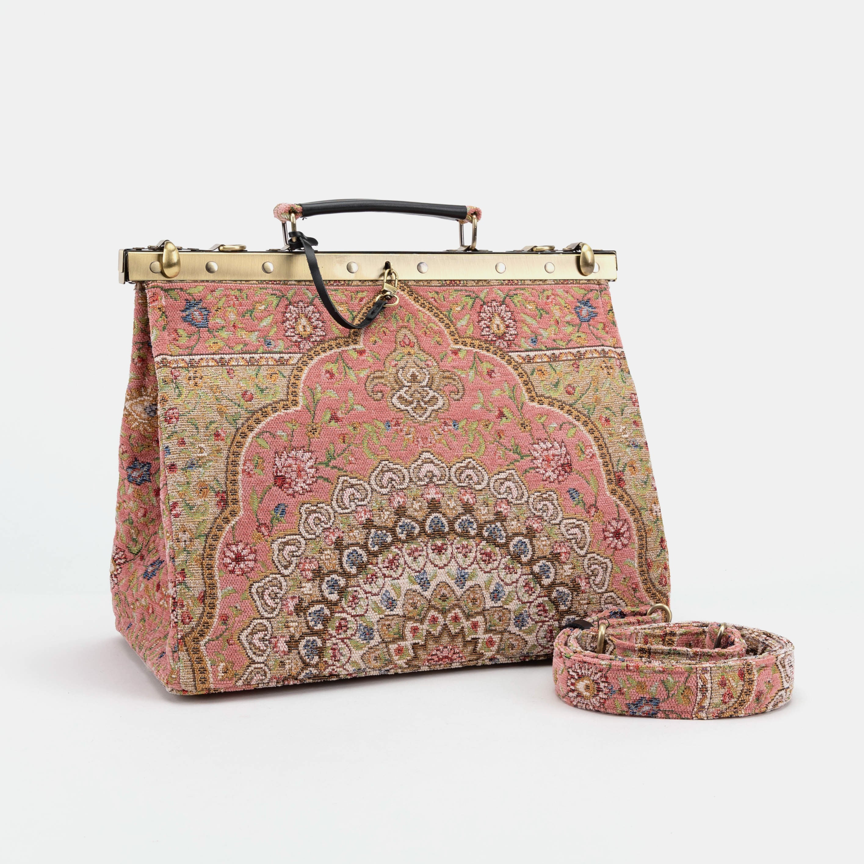 Oriental Pink Celine Carpet Gladstone Bag