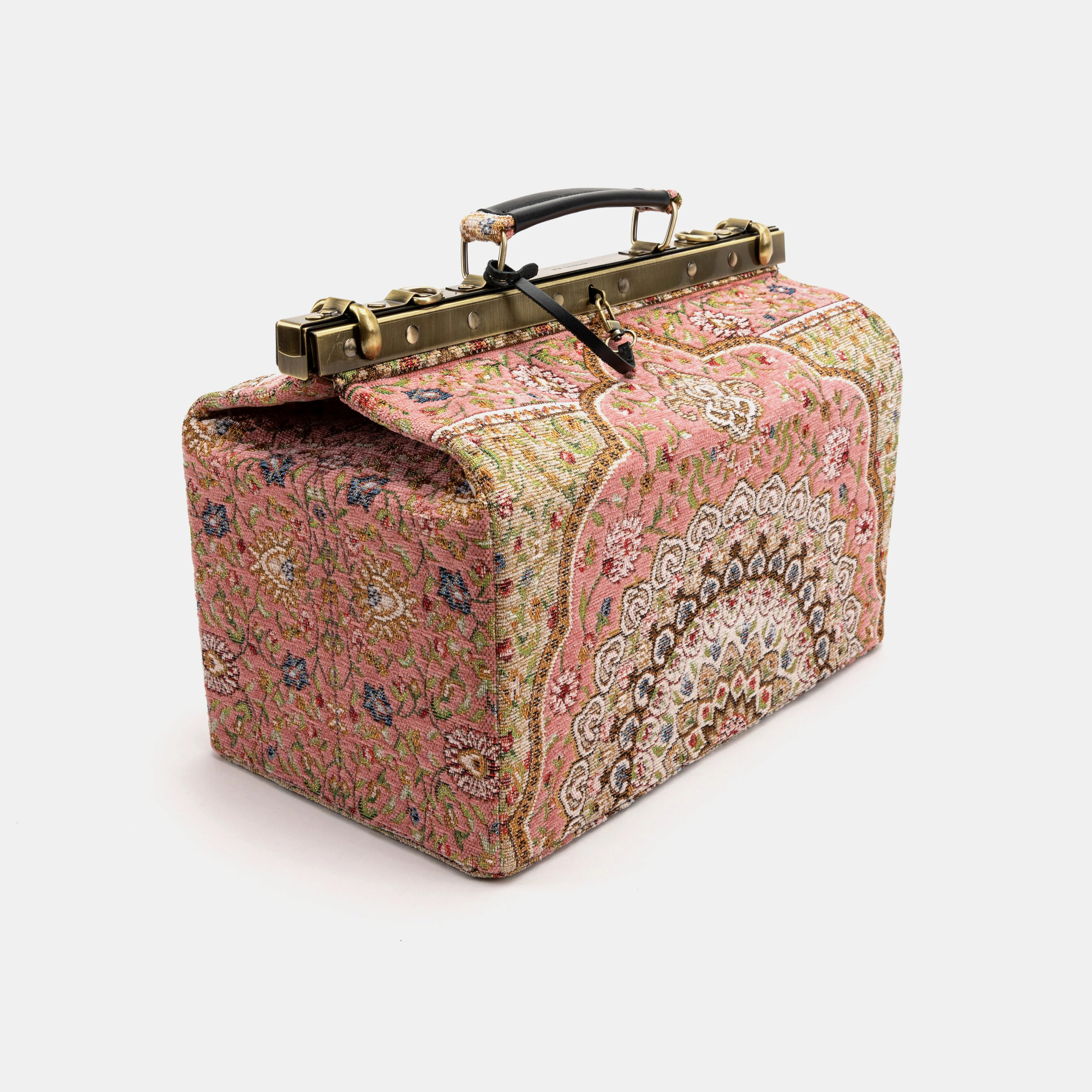 Oriental Pink Genevieve Carpet Gladstone Bag - Image 3