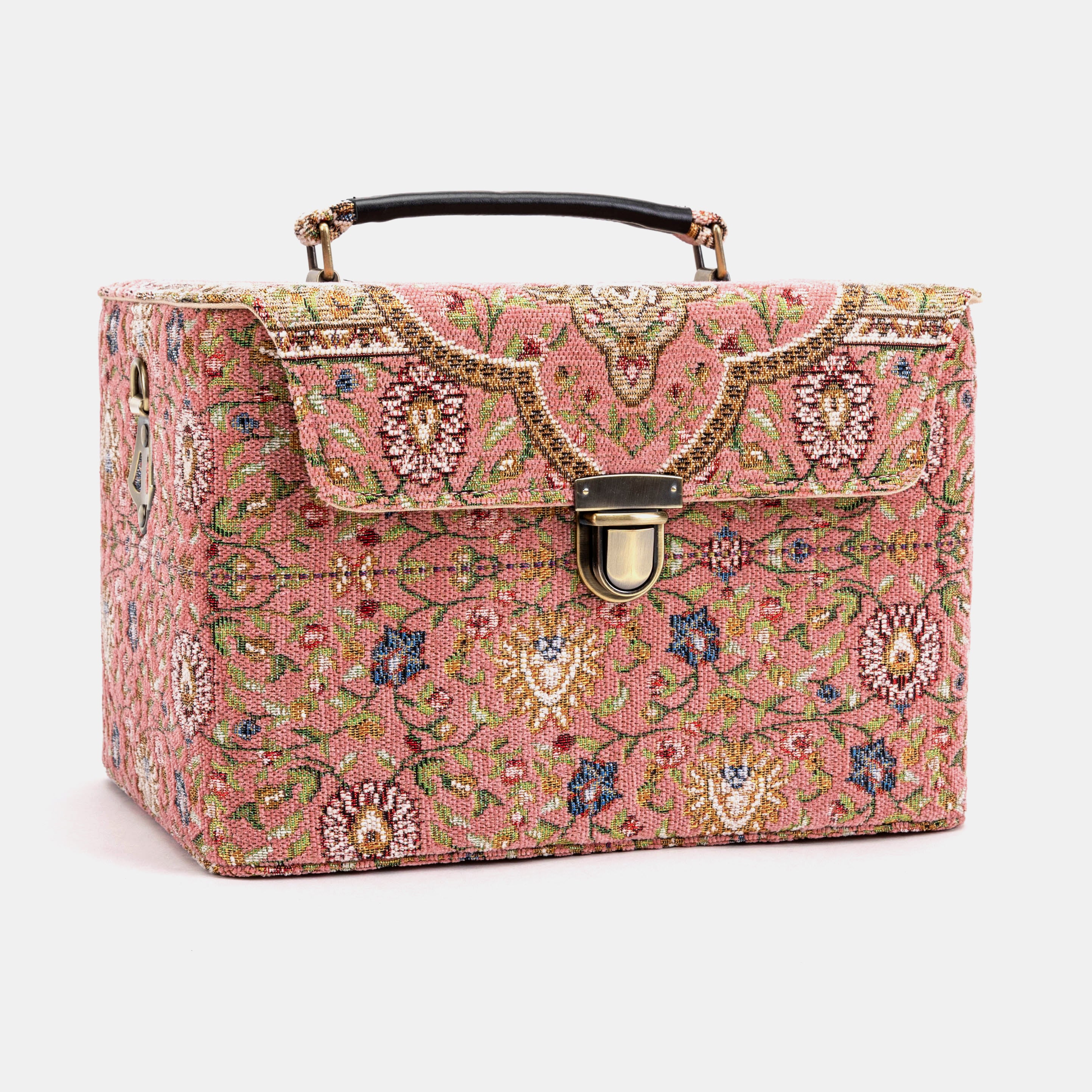 Oriental Pink Josephine Large Train Case - Image 3