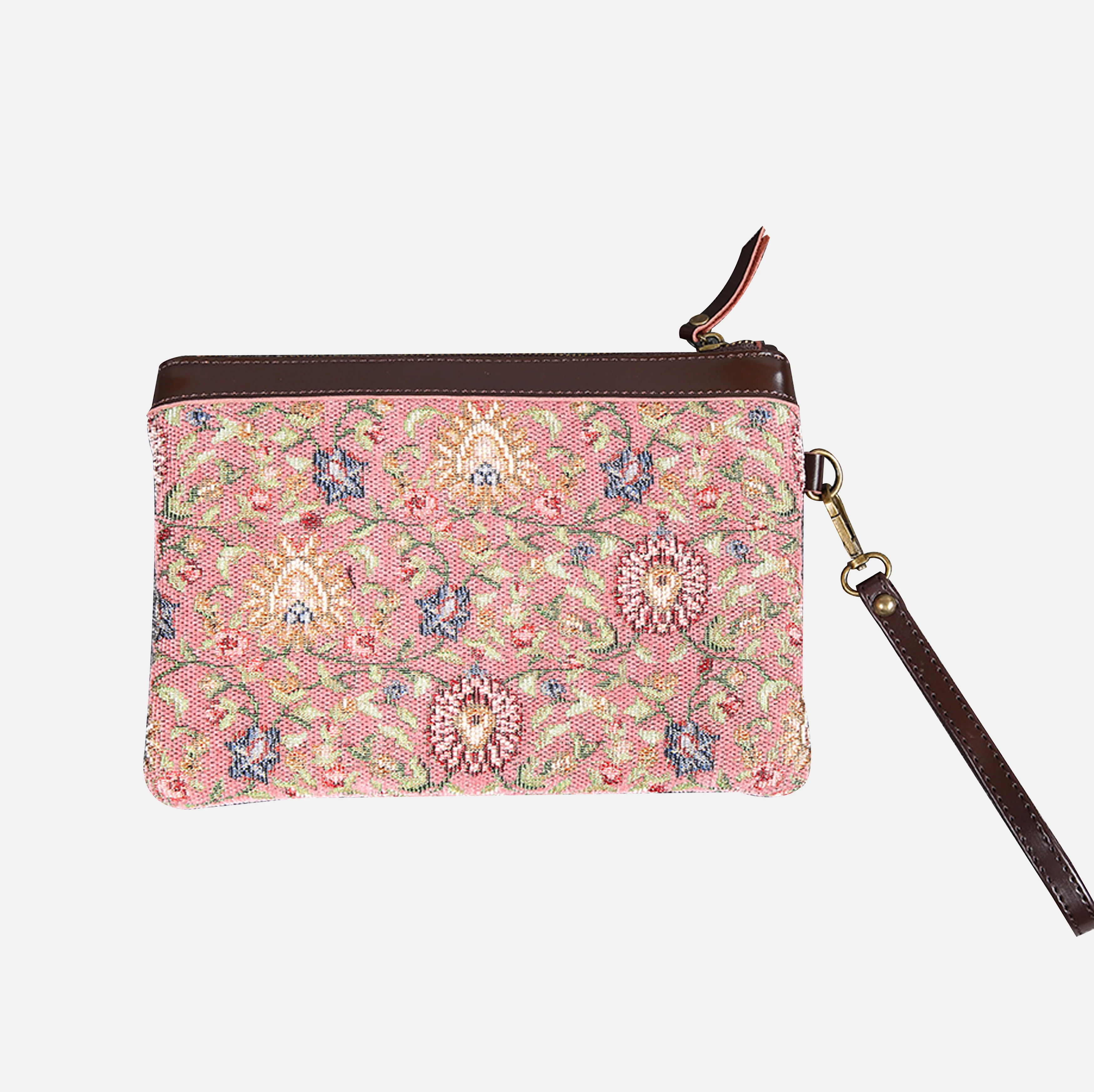 Oriental Pink Wristlet Clutch - Image 3
