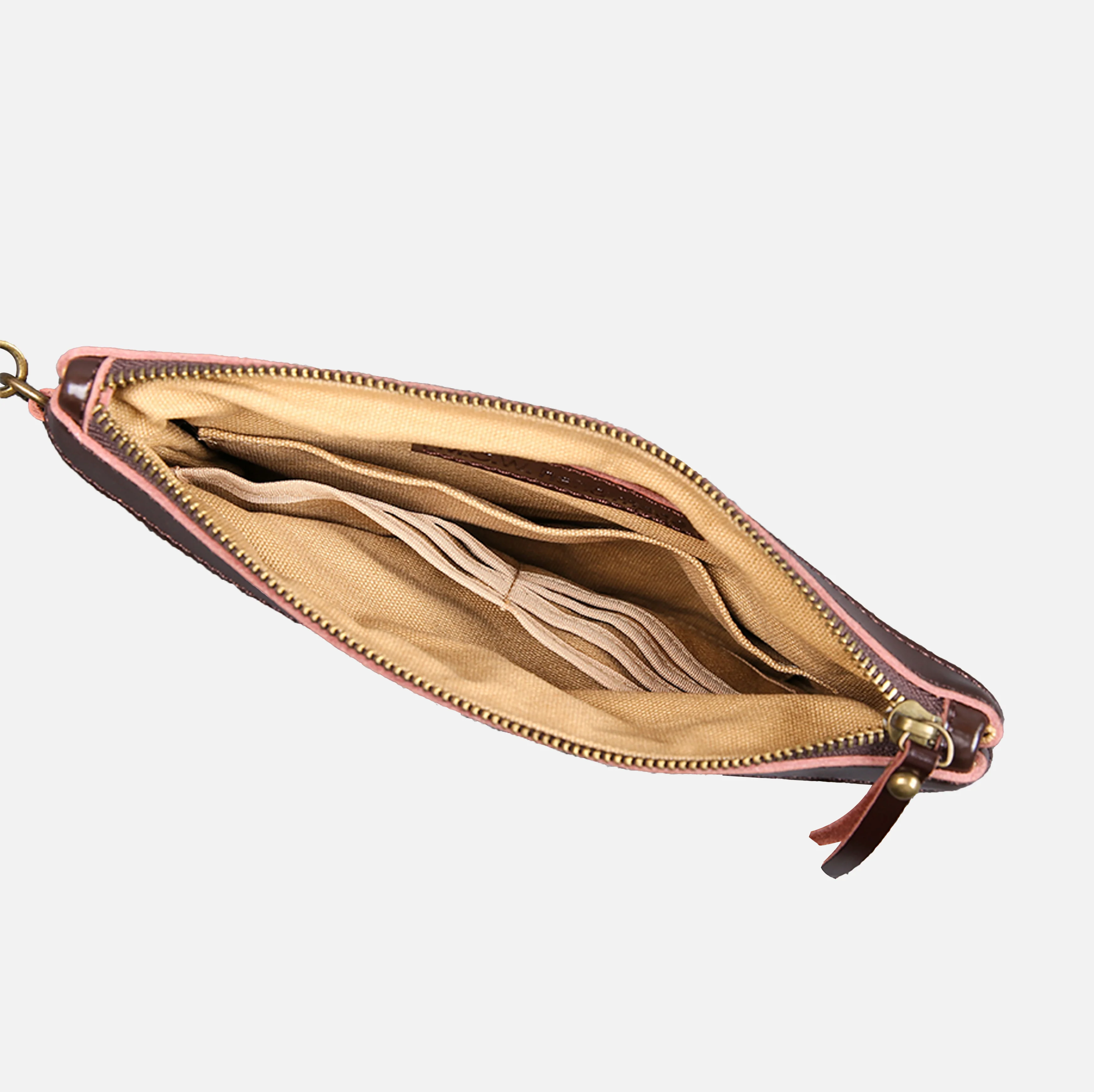 Oriental Pink Wristlet Clutch - Image 6