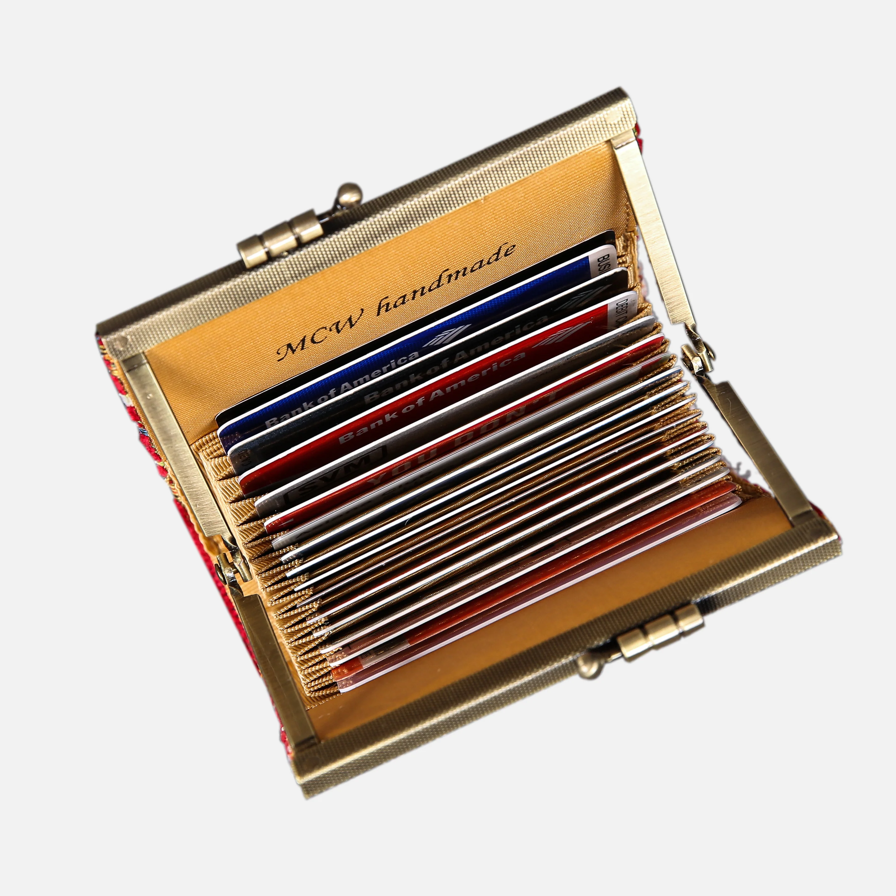 Oriental Red Card Wallet - Image 5