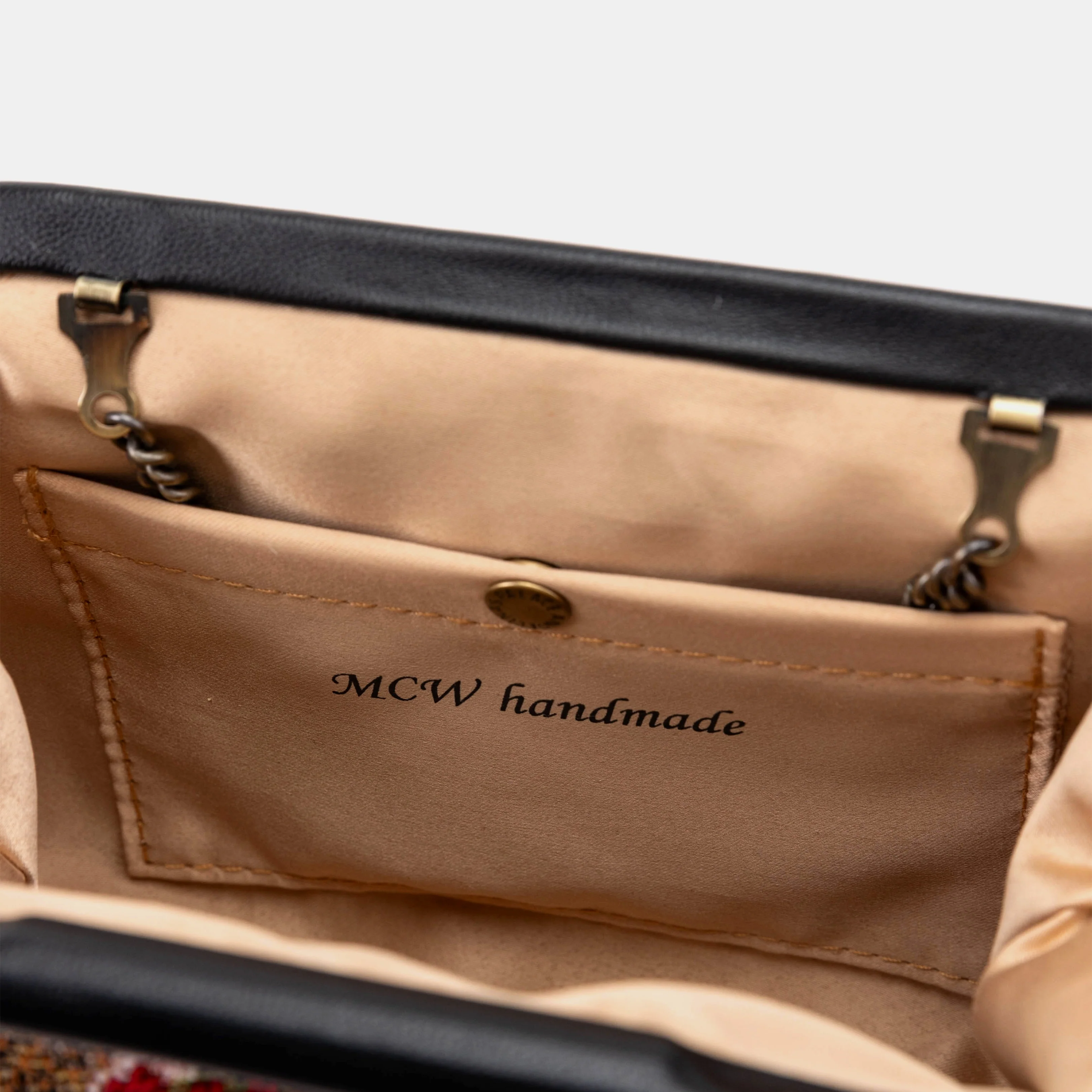 Oriental Red Alma Clutch - Image 3
