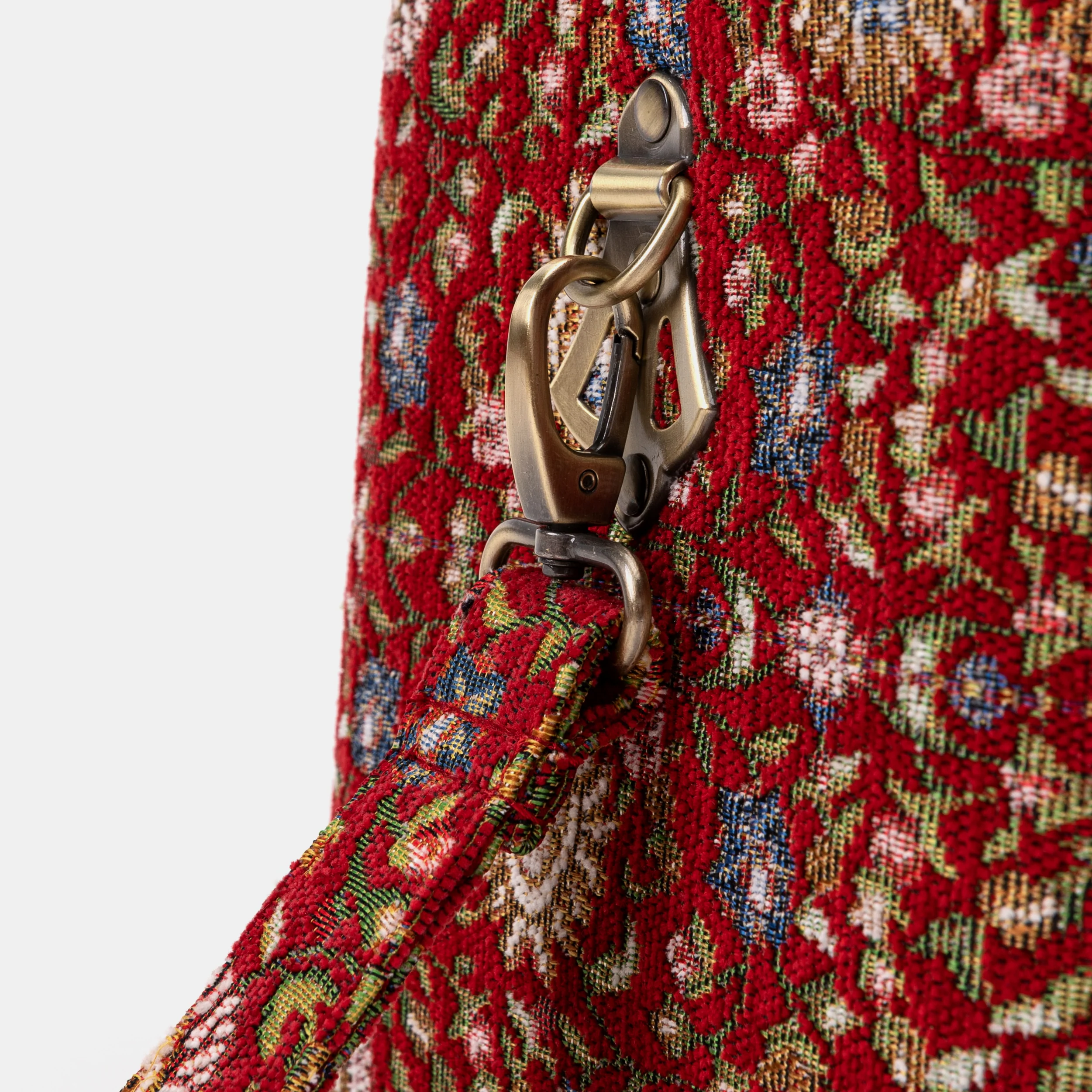 Oriental Red Josephine Large Train Case - Image 7