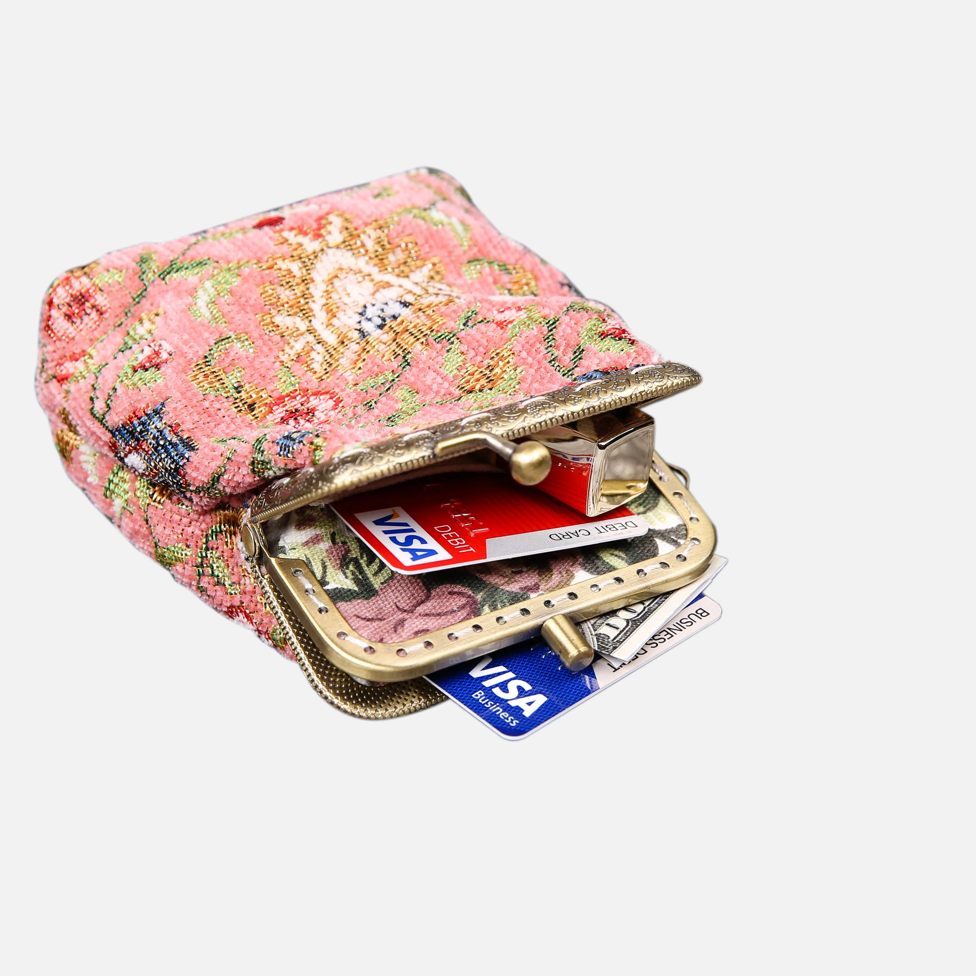 Oriental Series Double Kiss Clasp Coin Purse - Image 6