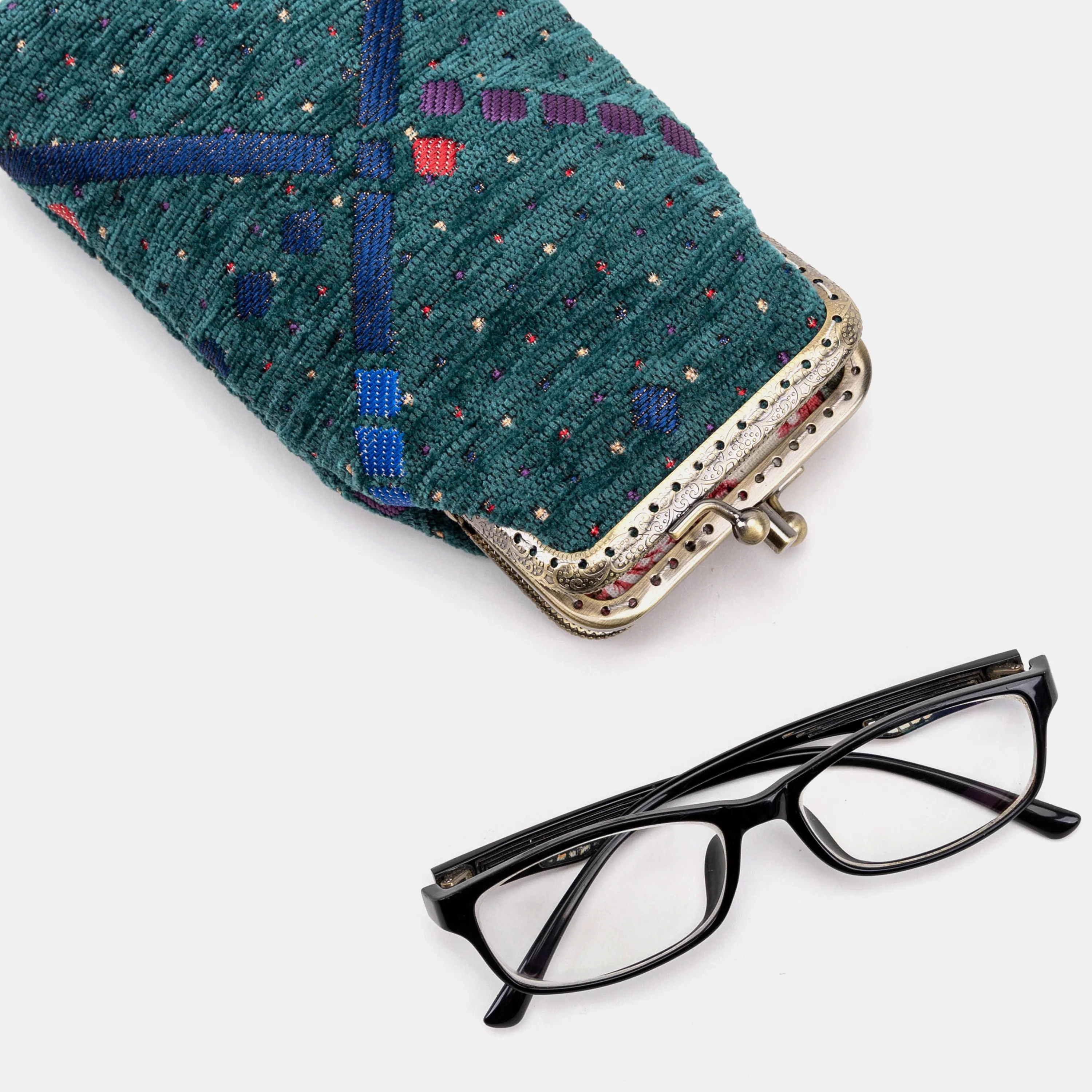 PDX Portland Airport Carpet Eyeglasses Case - Image 4