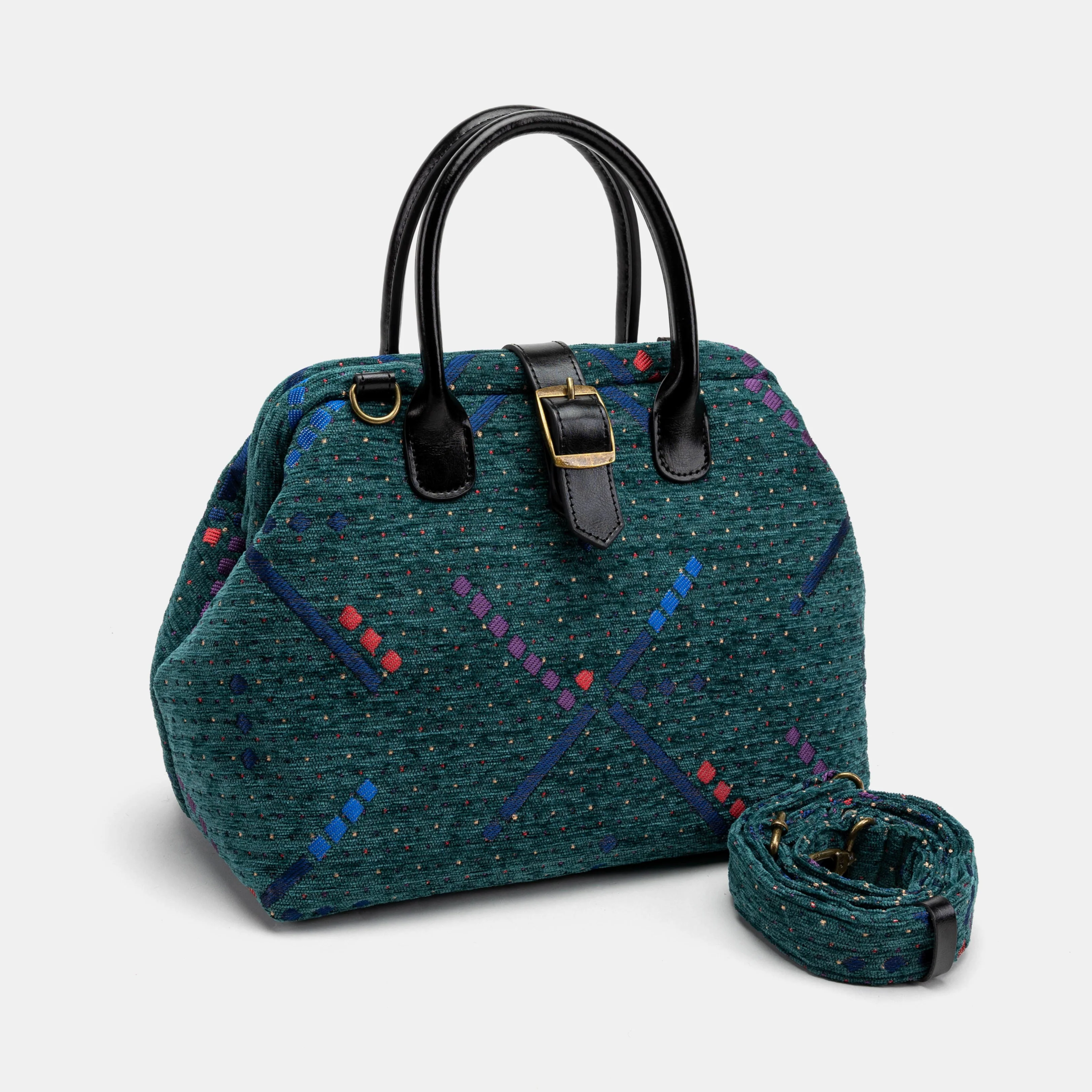 PDX Portland Airport Carpet Handbag Purse - Image 2