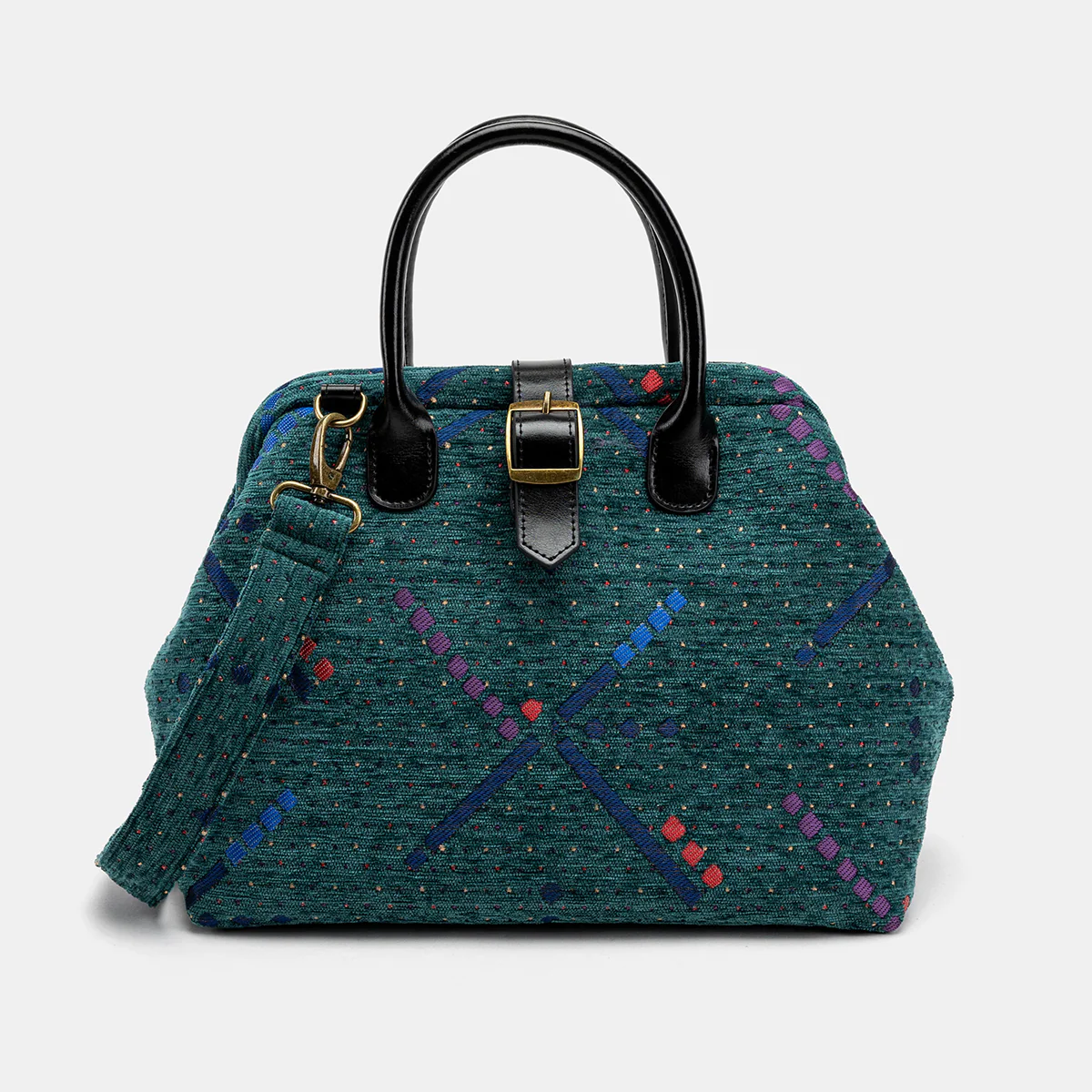 PDX Portland Airport Carpet Handbag Purse - Image 3