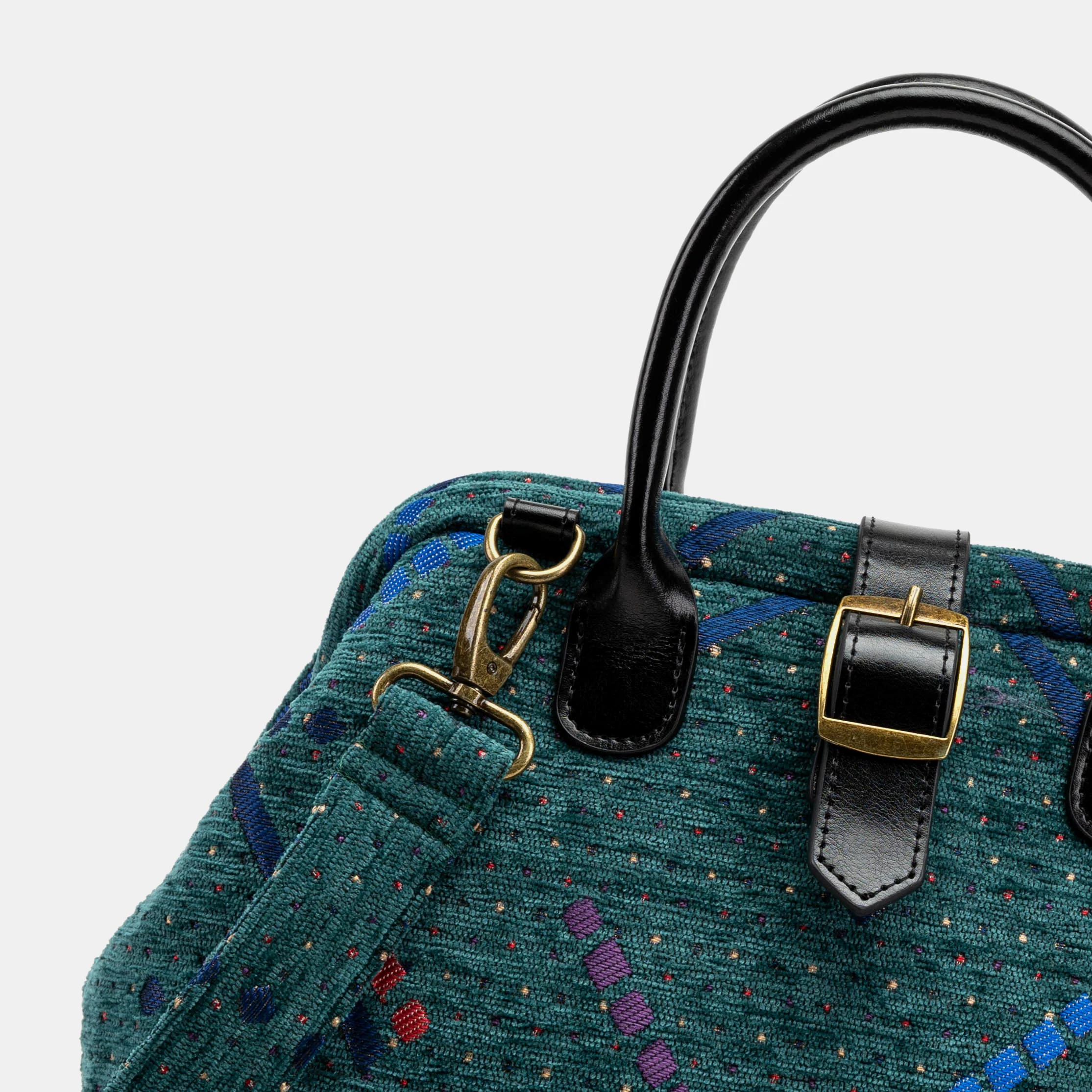 PDX Portland Airport Carpet Handbag Purse - Image 5