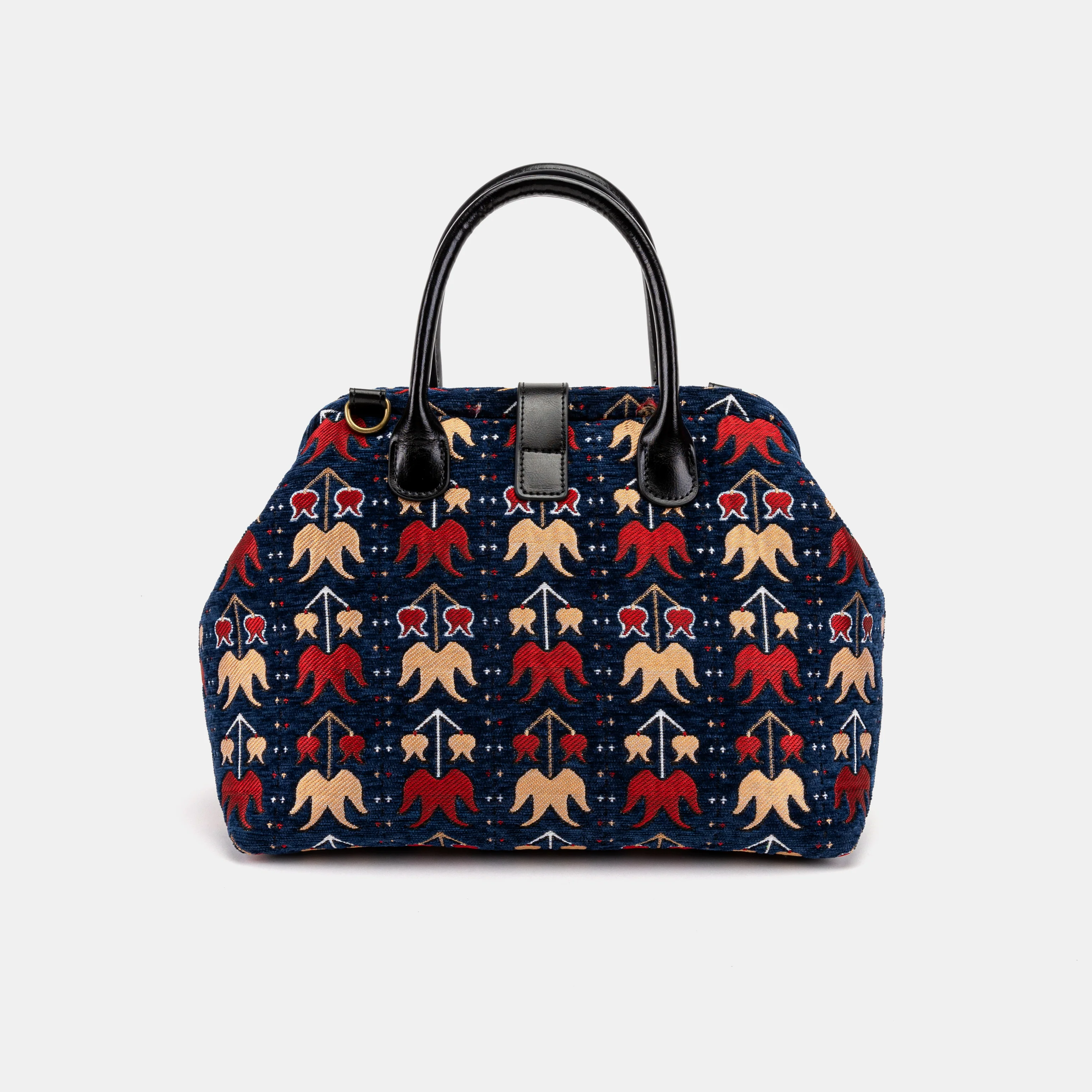 Poppy Bloom Carpet Handbag Purse - Image 4