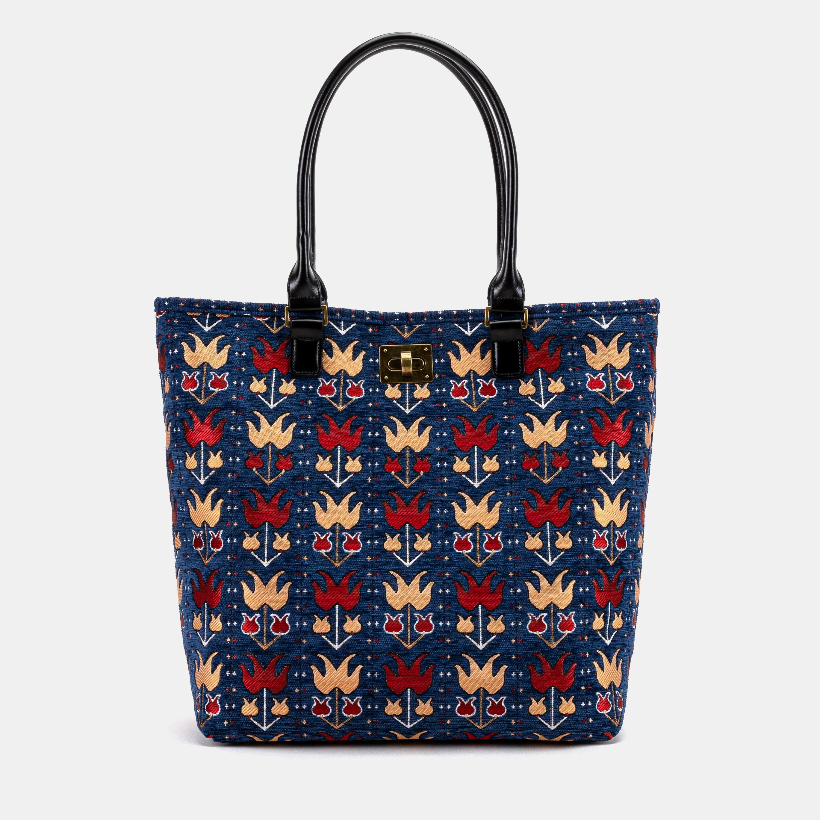 Poppy Bloom Carpet Tote Shopper