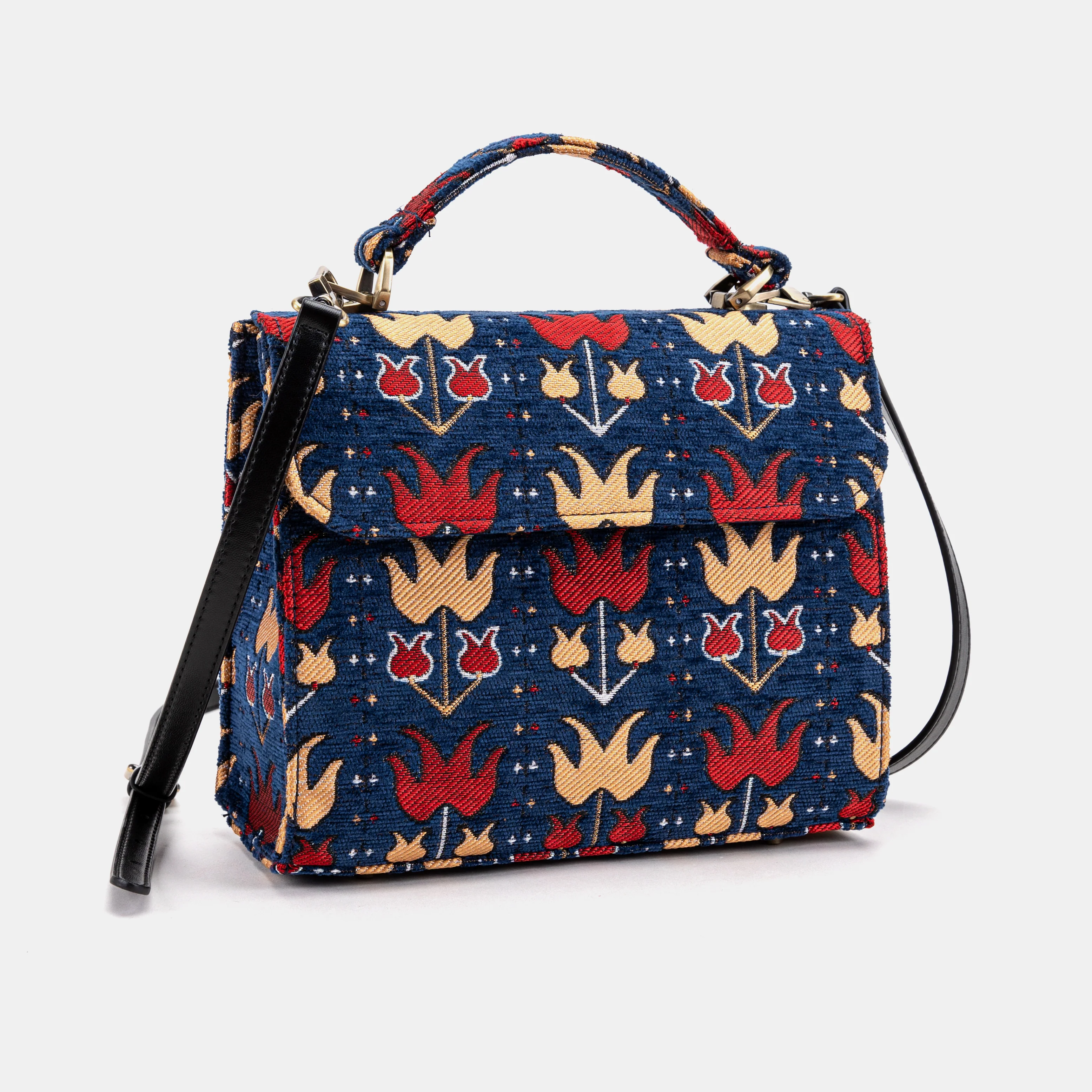 Poppy Bloom Flap Satchel - Image 3