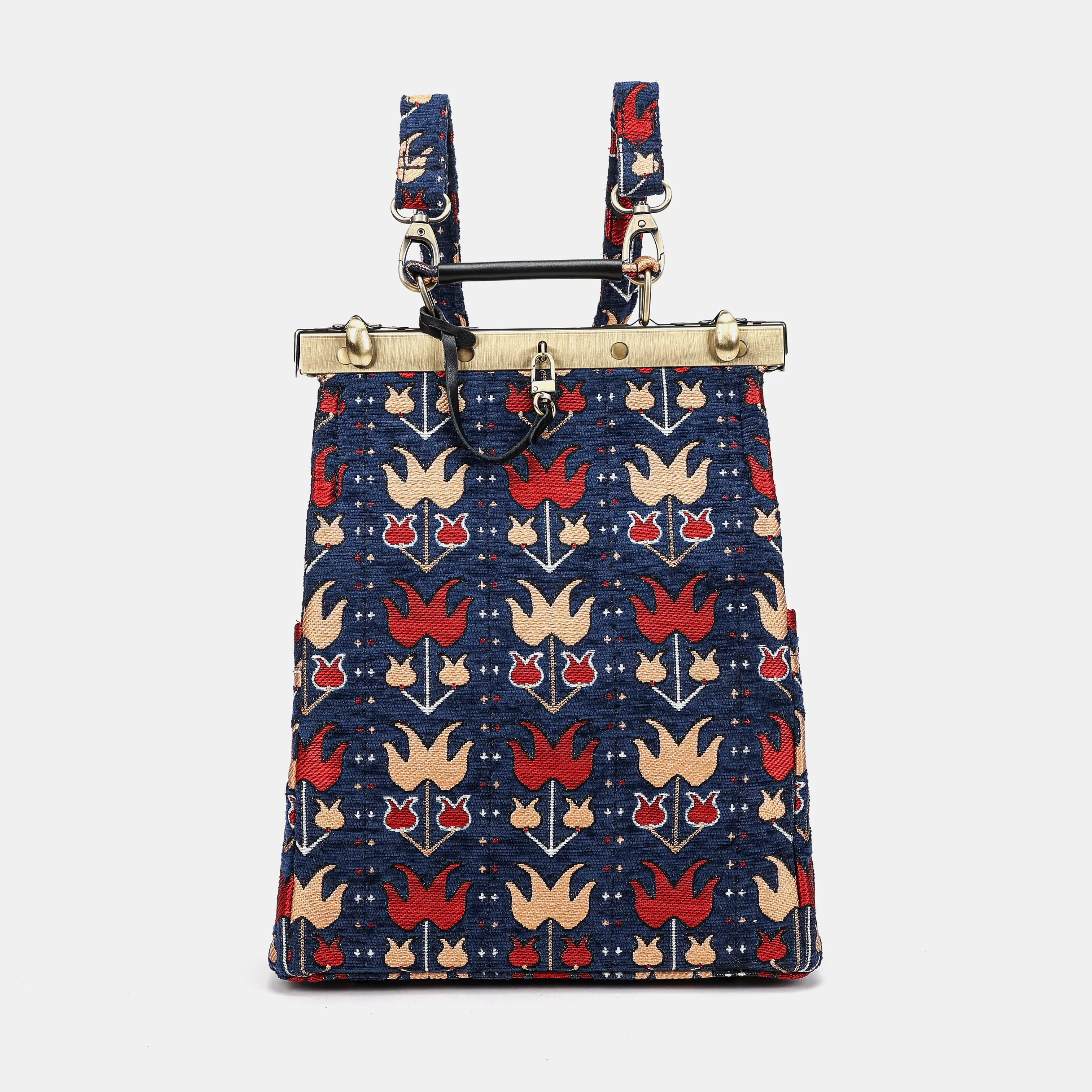 Poppy Bloom Helena Carpet Backpack Gladstone Bag