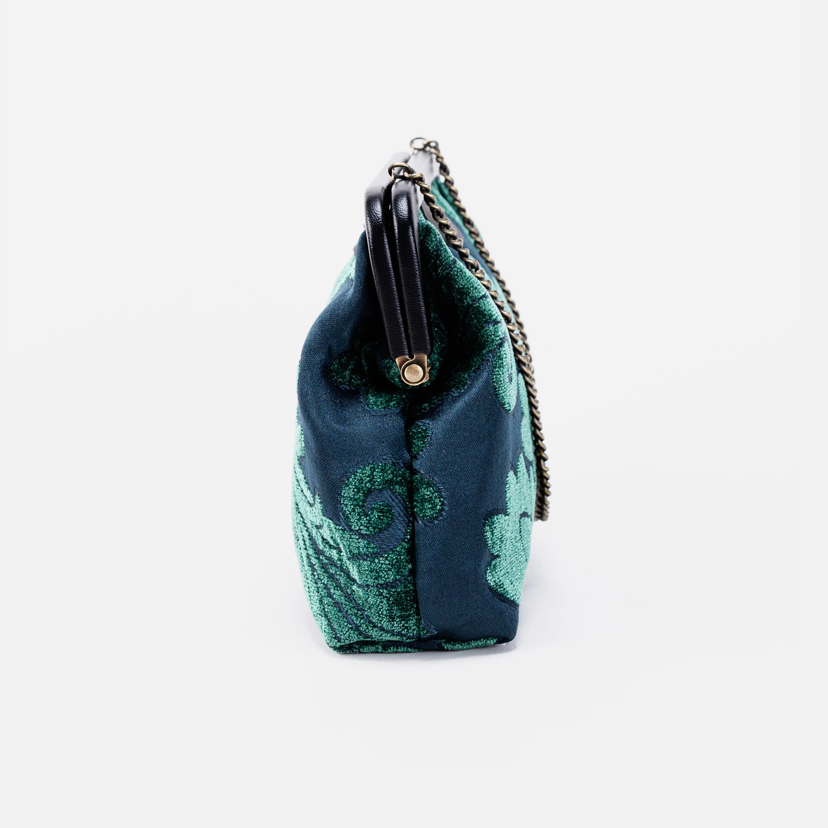 Queen Hunter Green Alma Clutch - Image 5