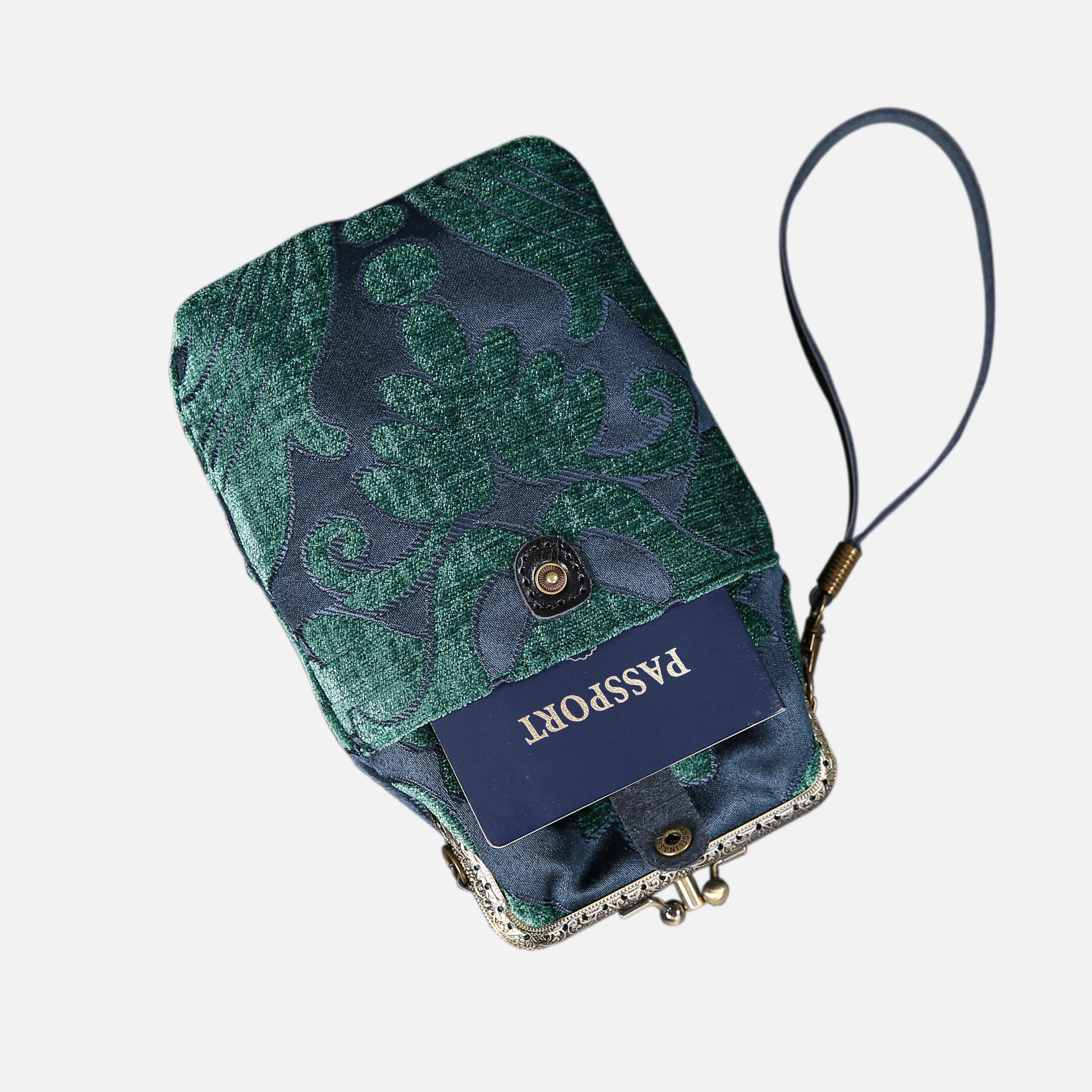 Queen Hunter Green Carpet Phone Case - Image 3