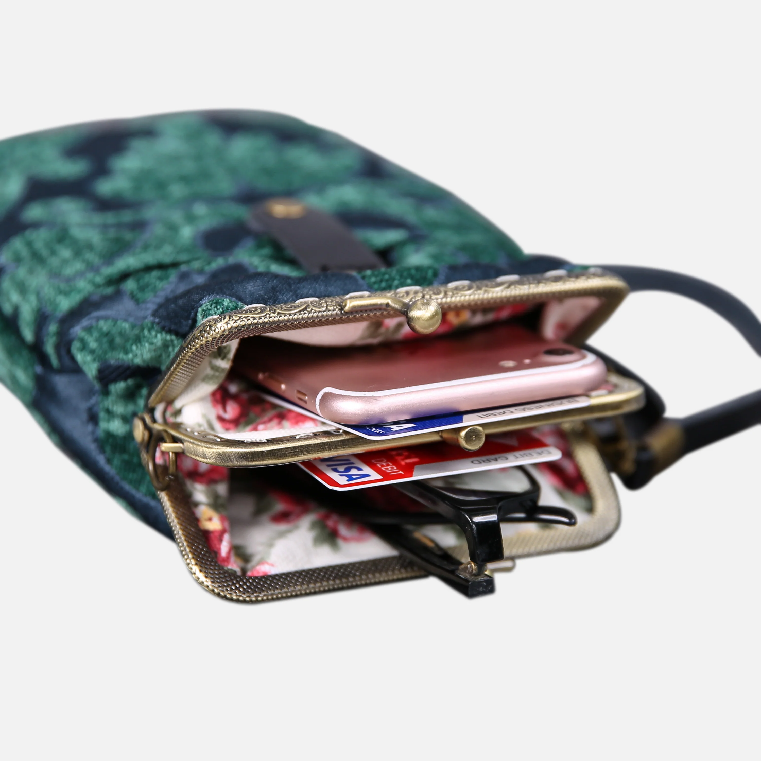Queen Hunter Green Carpet Phone Case - Image 4
