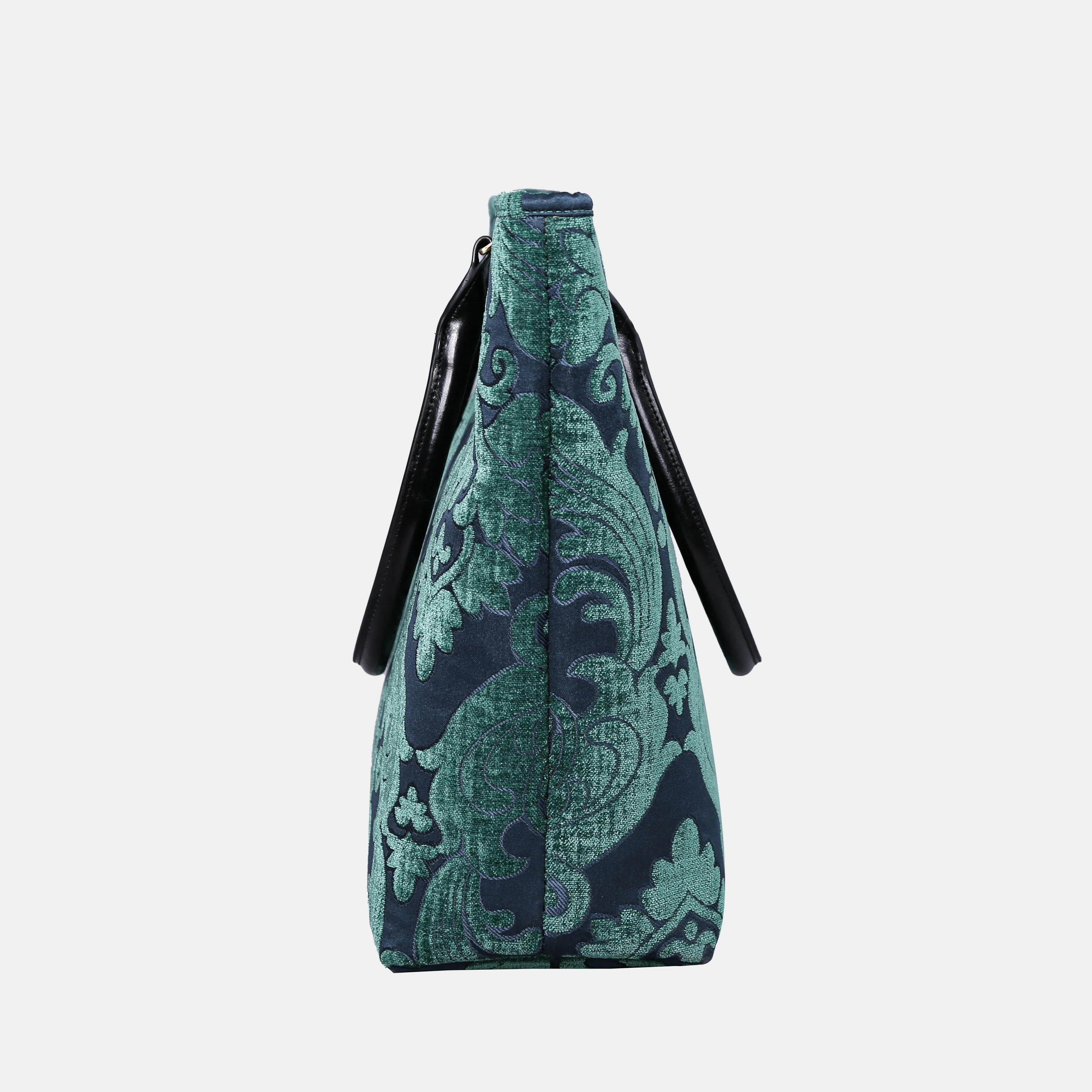 Queen Hunter Green Carpet Tote Shopper - Image 4
