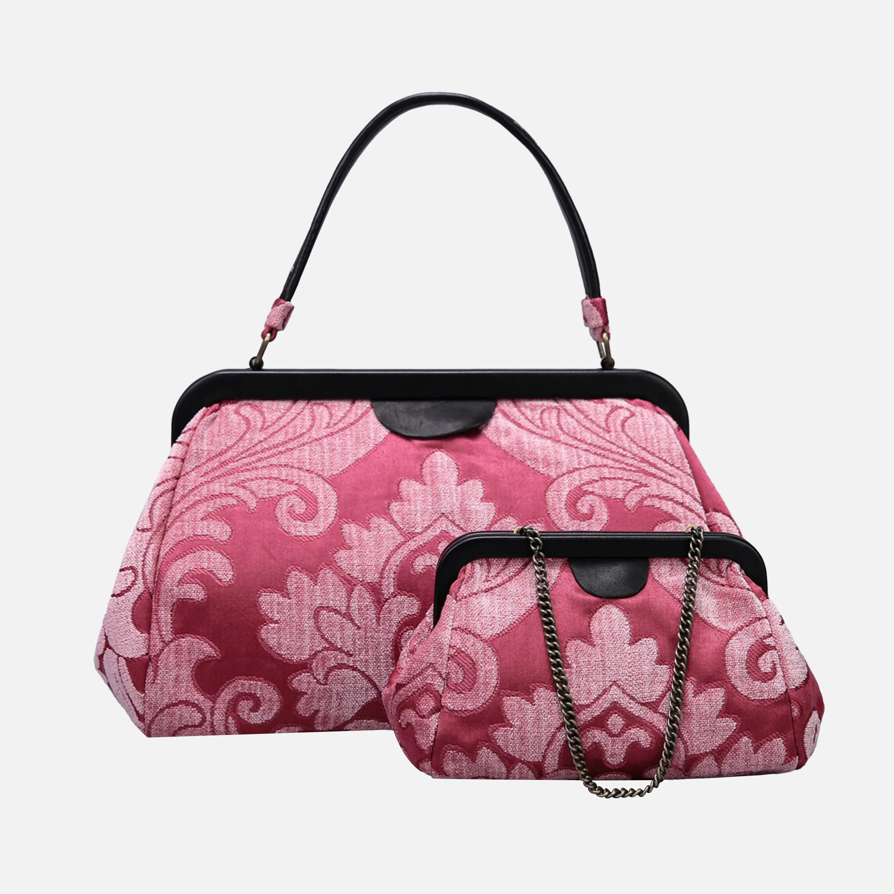 Queen Rose Pink Evening Bag Clutch - Image 6