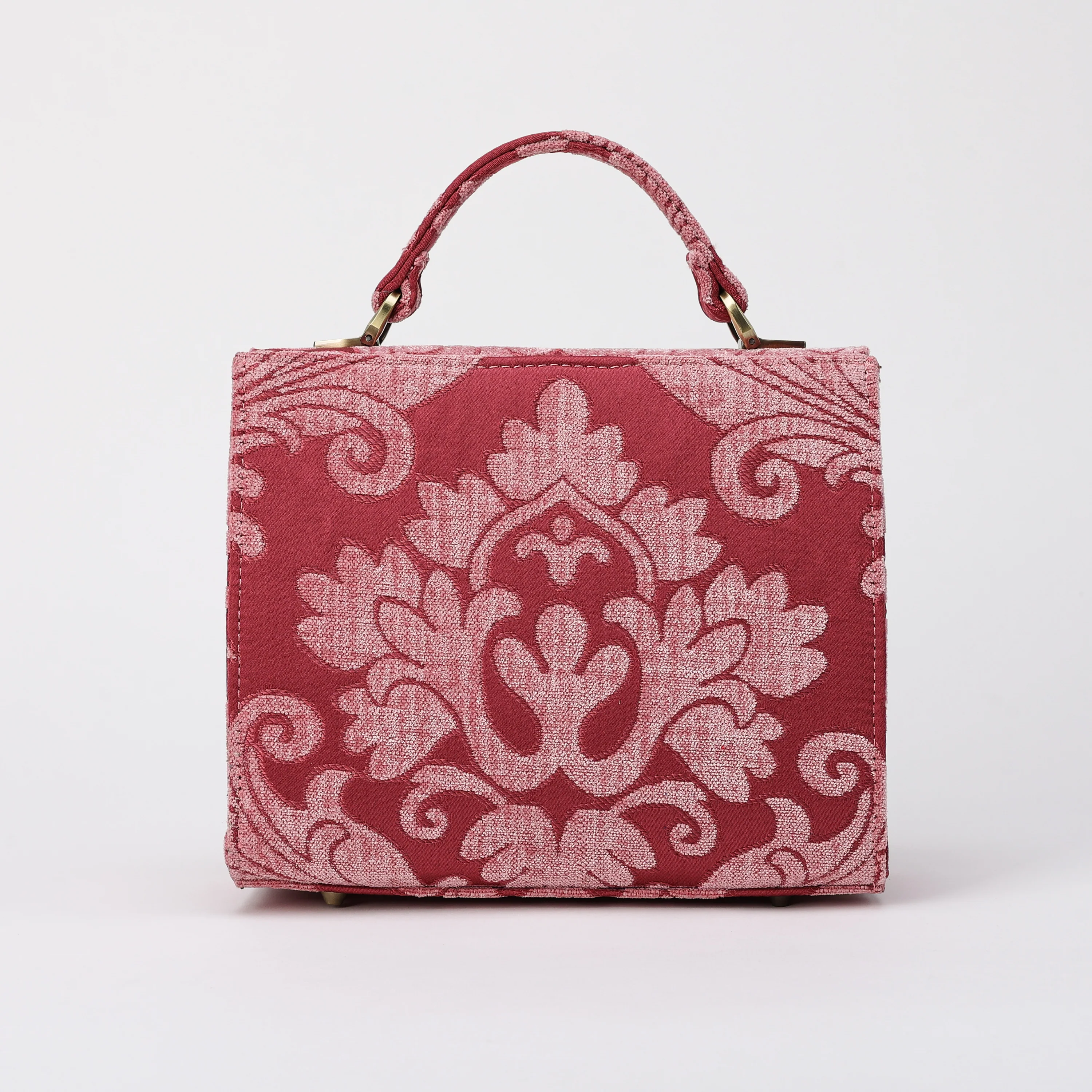 Queen Rose Pink Flap Satchel - Image 4