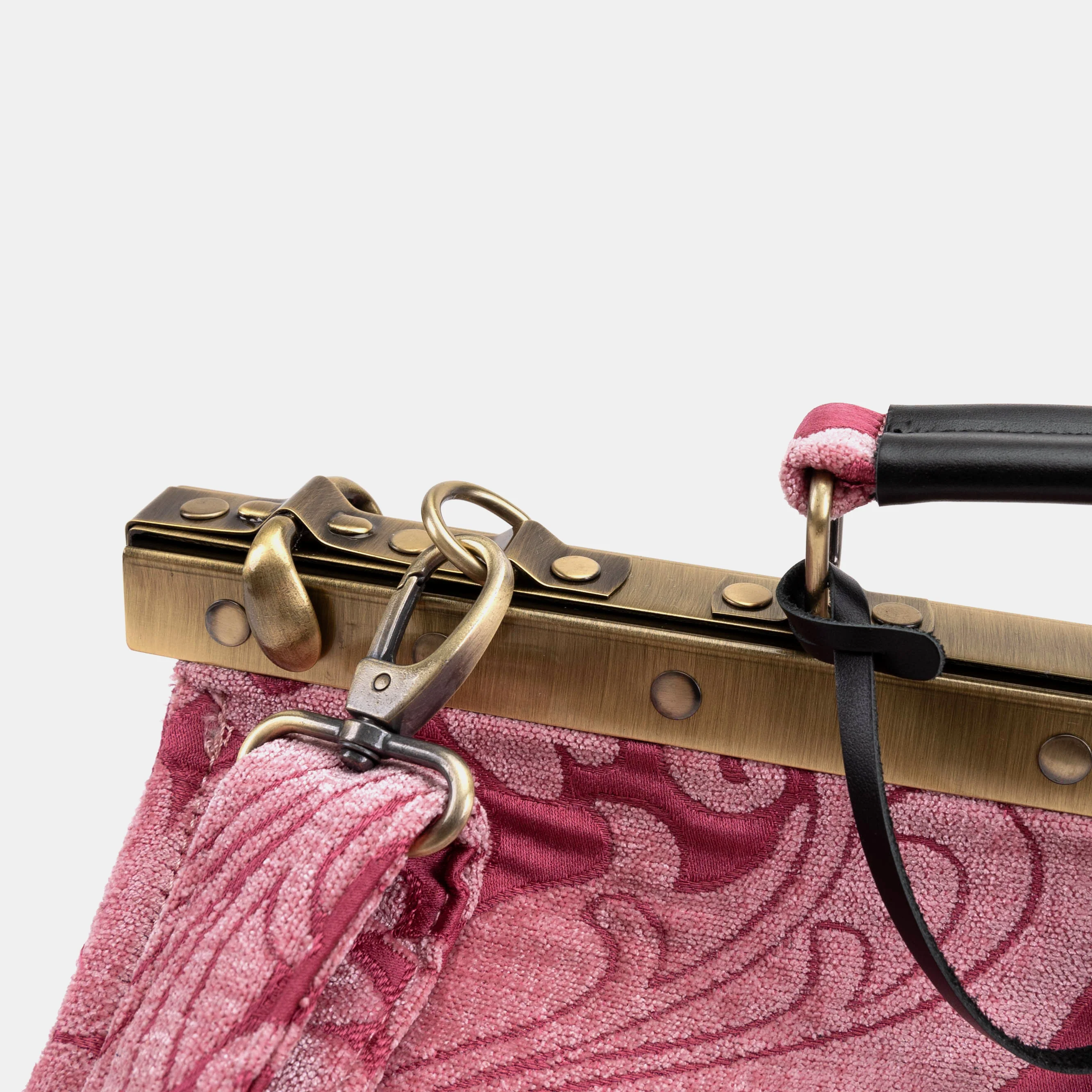 Queen Rose Pink Celine Carpet Gladstone Bag - Image 6