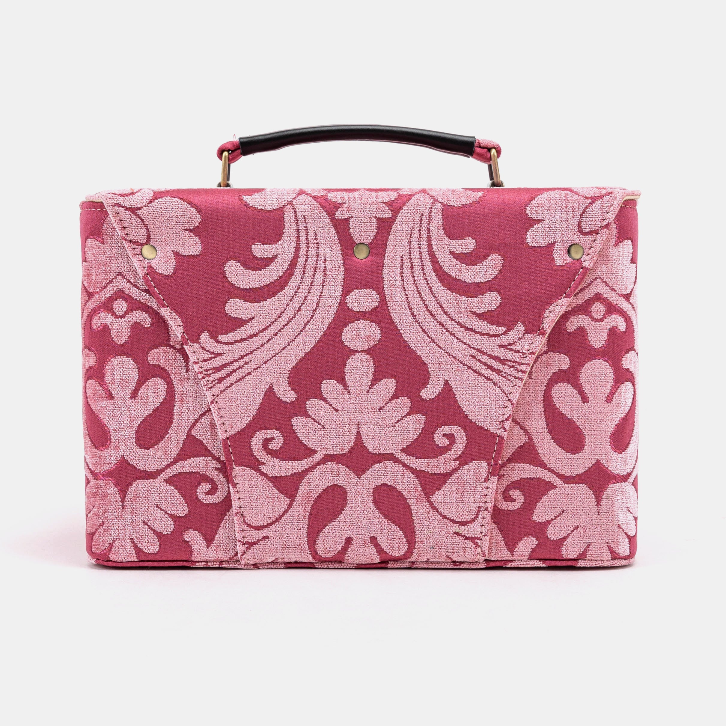 Queen Rose Pink Josephine Large Train Case - Image 4