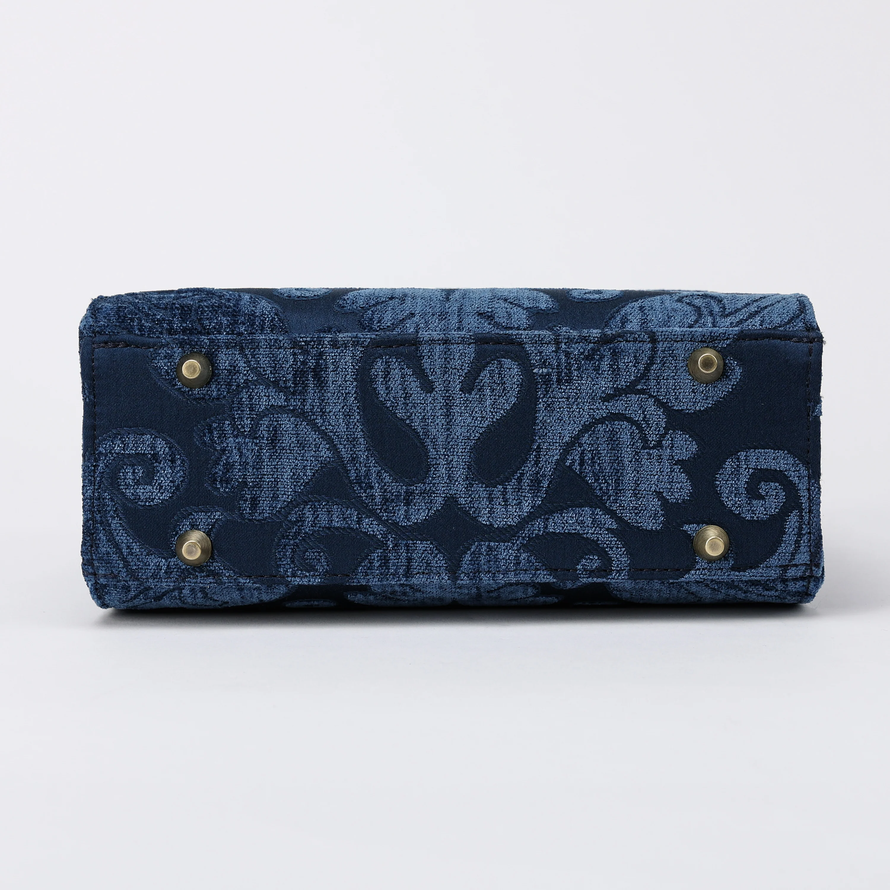Queen Royal Blue Flap Satchel - Image 6
