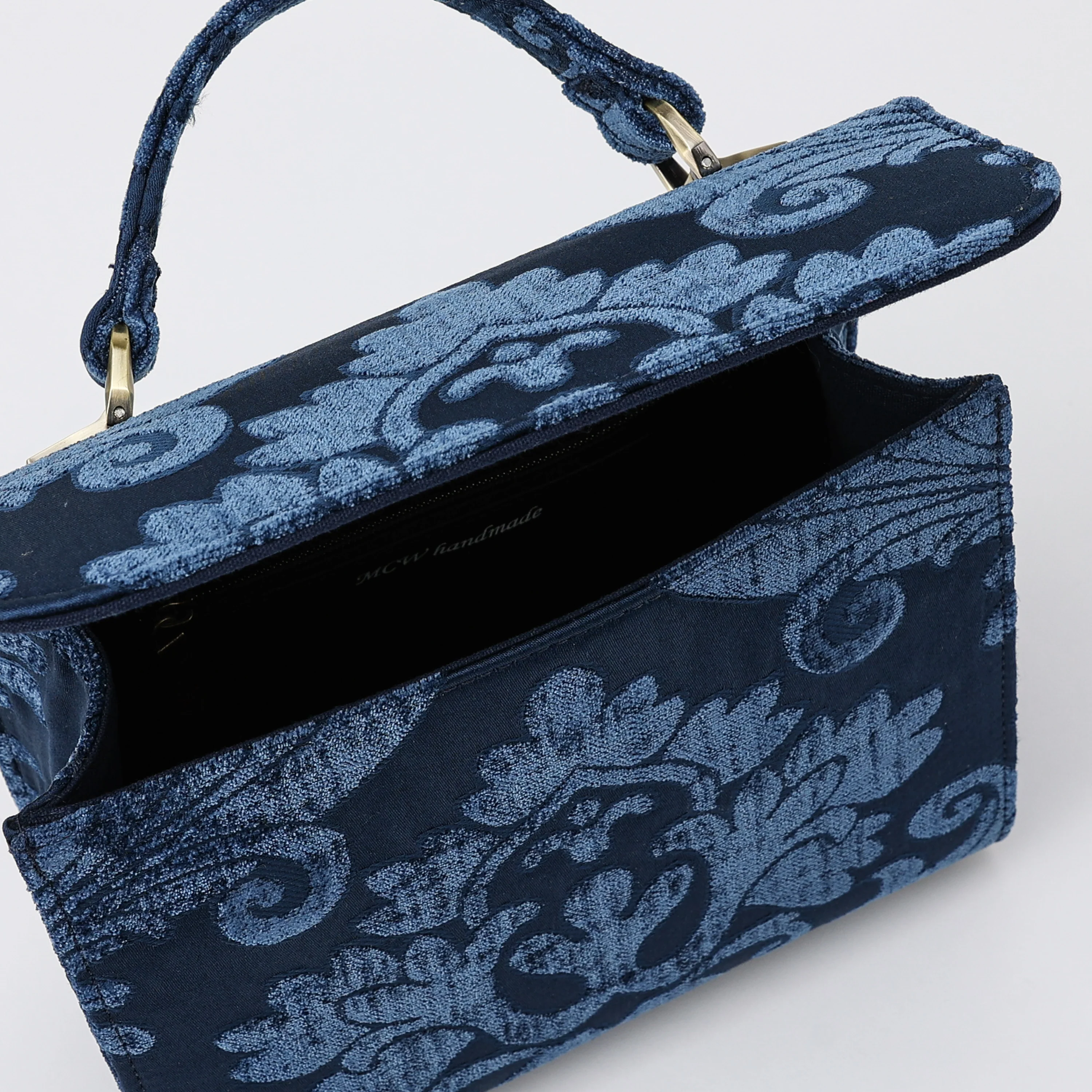 Queen Royal Blue Flap Satchel - Image 7