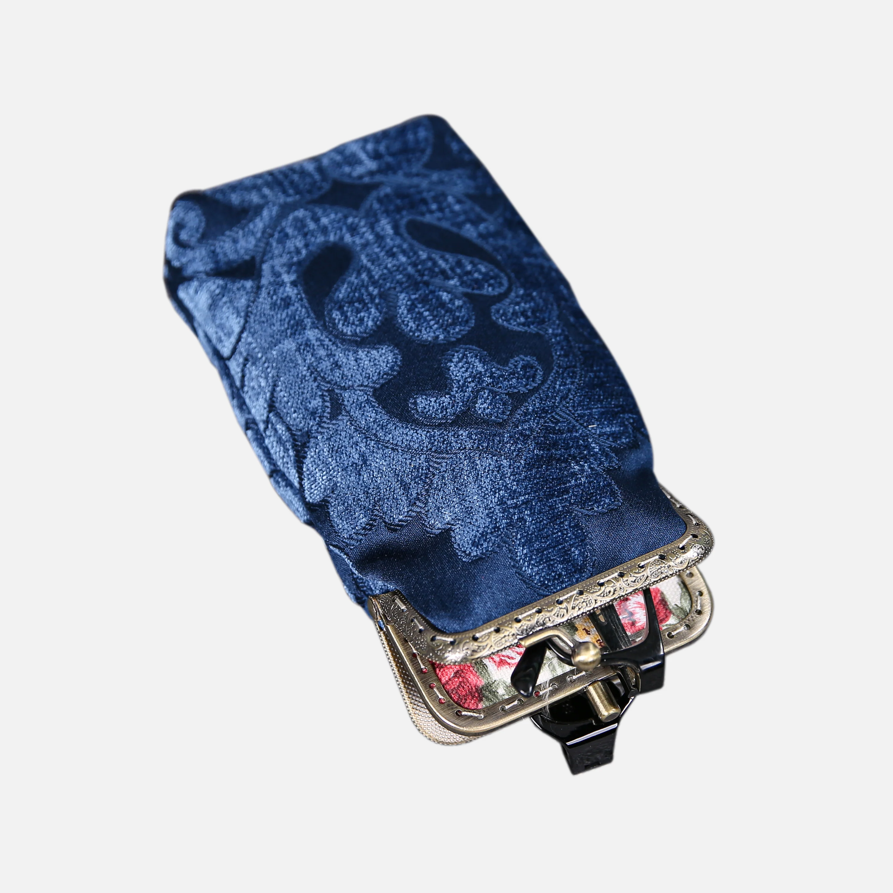 Queen Royal Blue Carpet Eyeglasses Case - Image 2