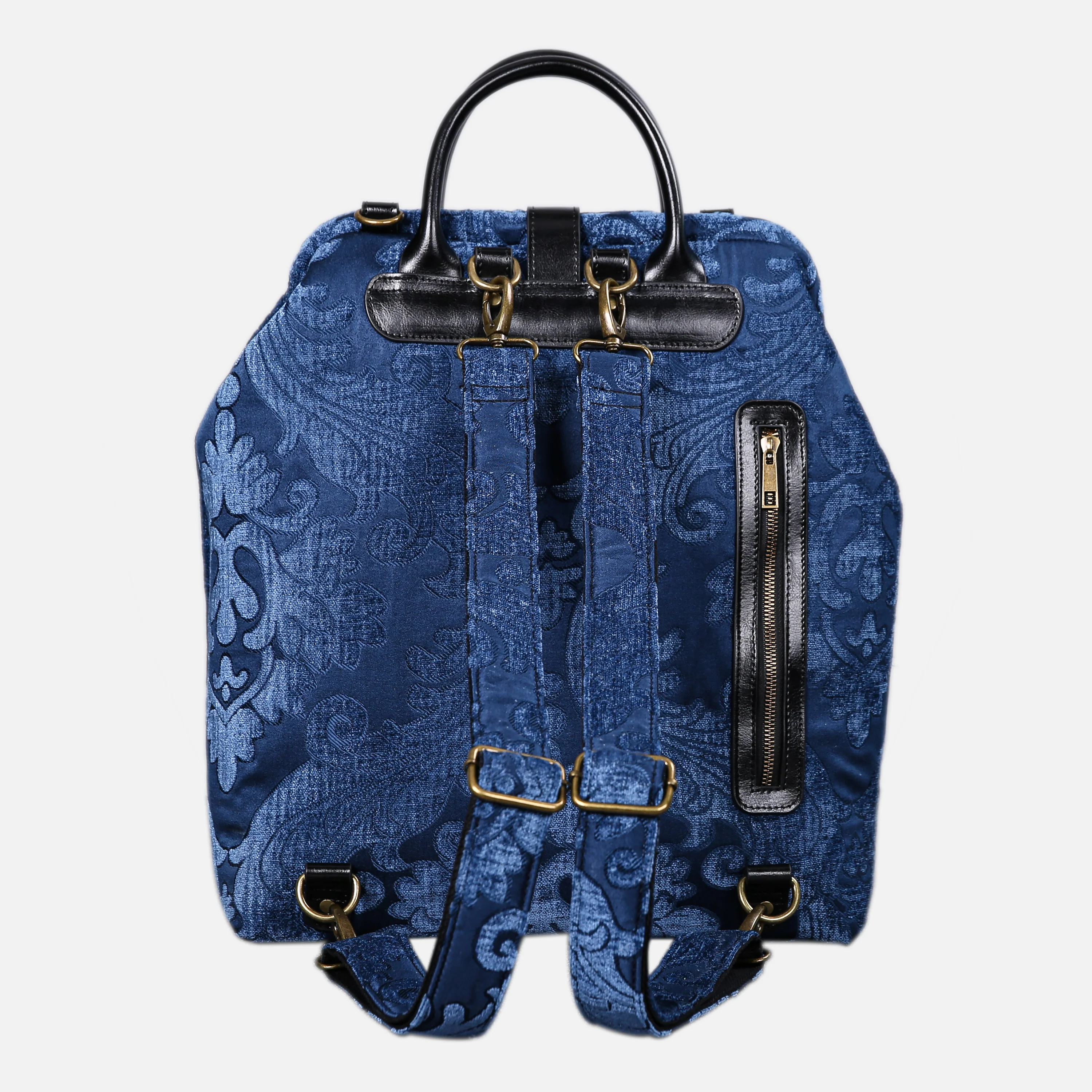 Queen Royal Blue Carpet Laptop Backpack - Image 5