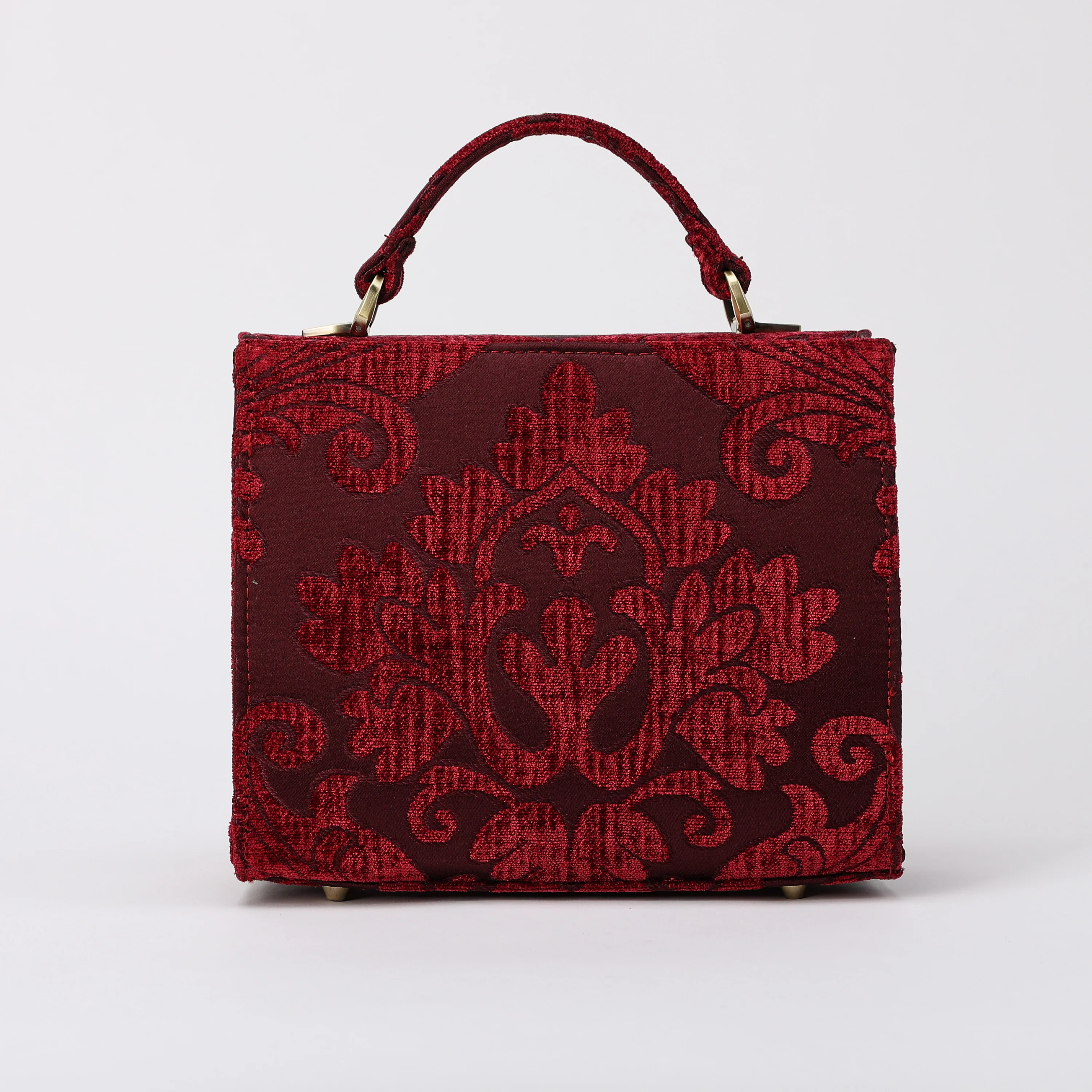 Queen Wine Flap Satchel - Image 4