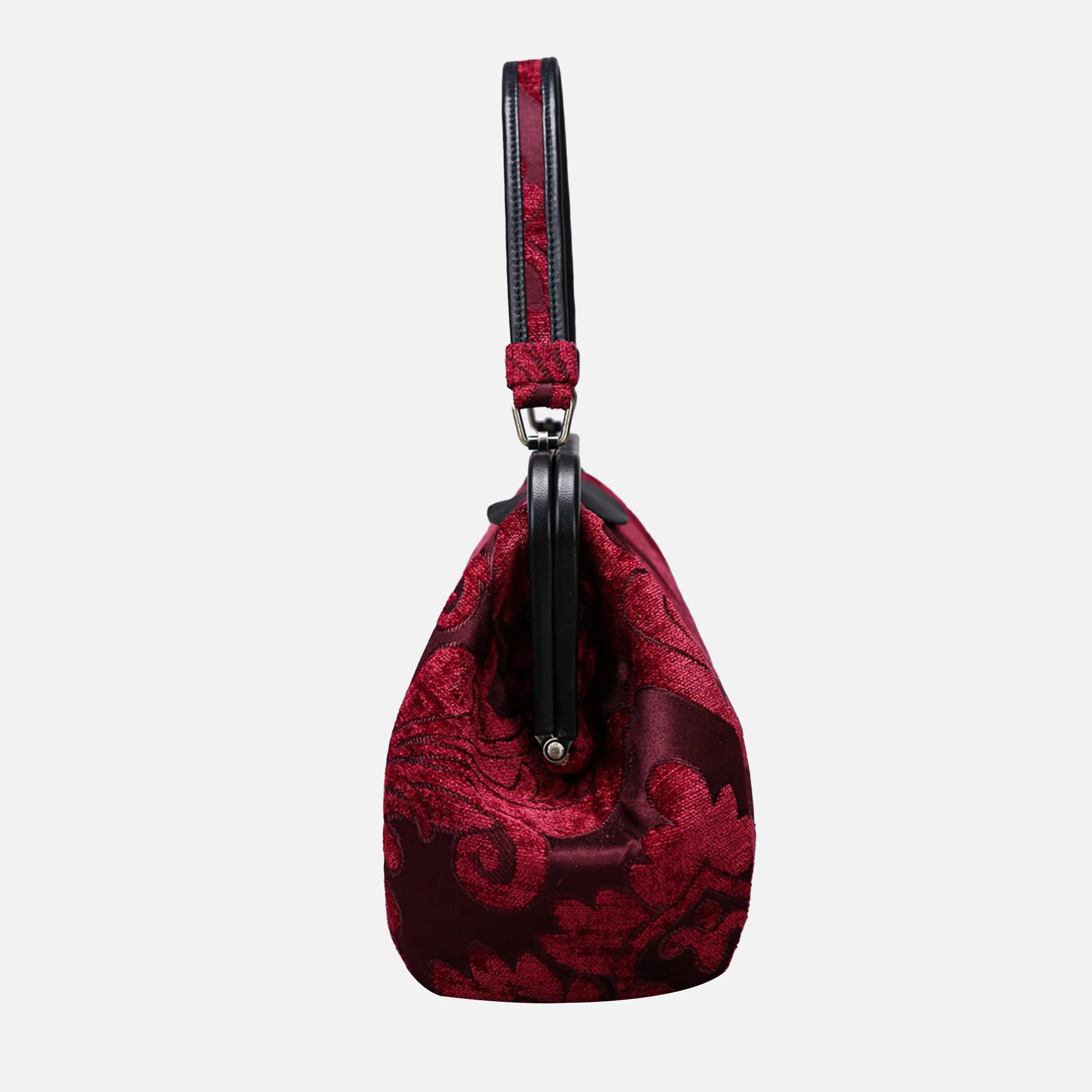 Queen Wine Top Handle Purse - Image 5