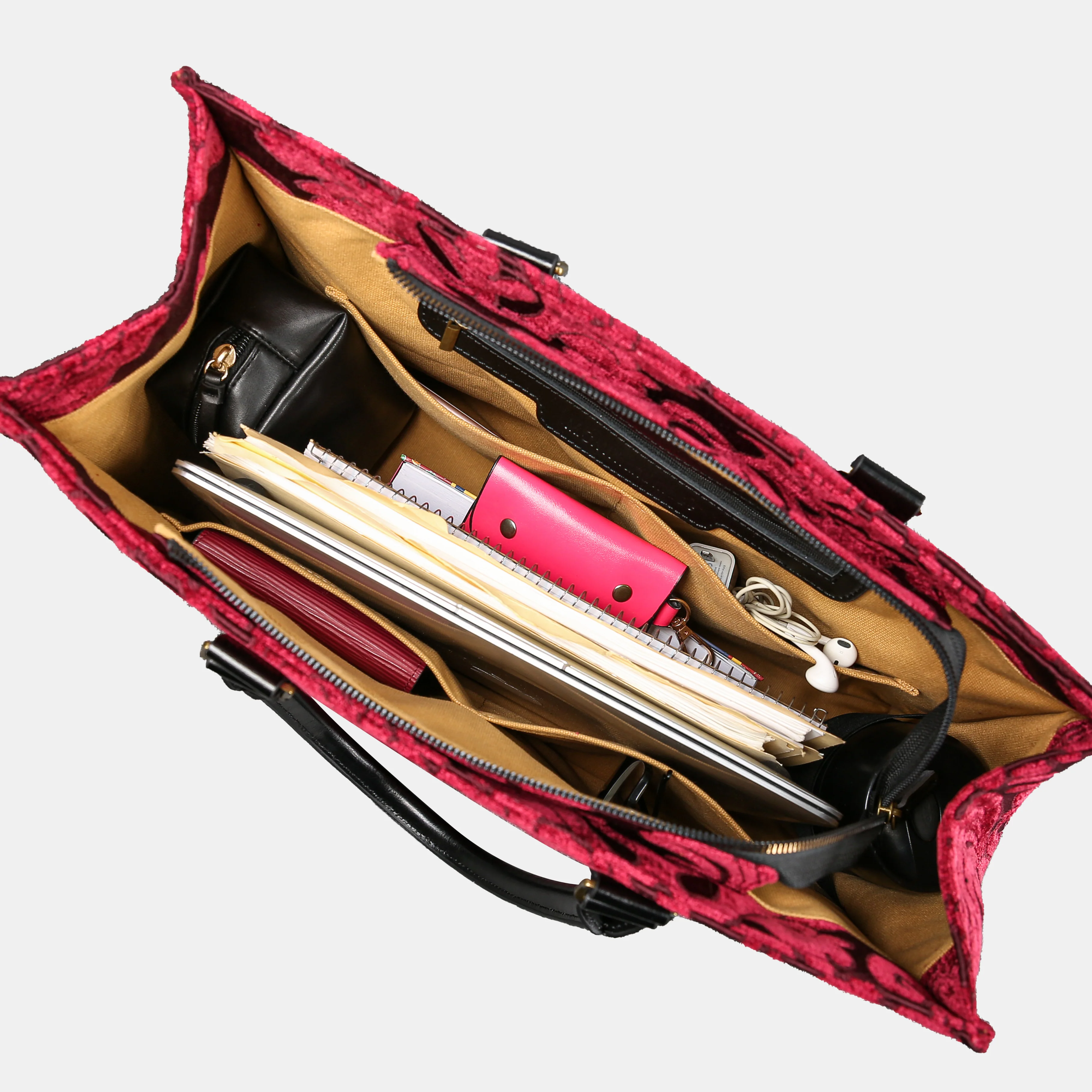 Queen Wine Laptop Work Tote - Image 4