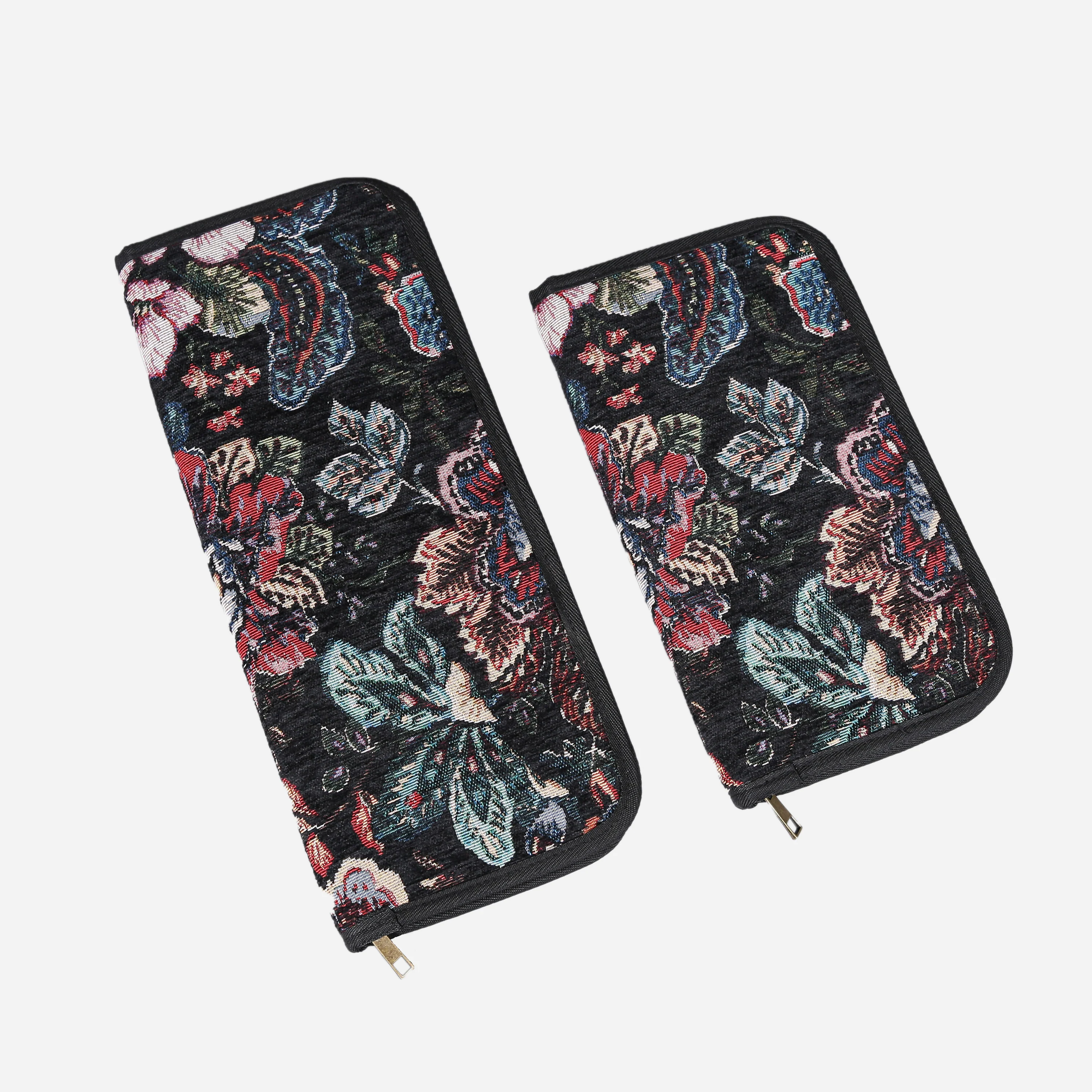 Rose Garden Black Carpet Needle Case