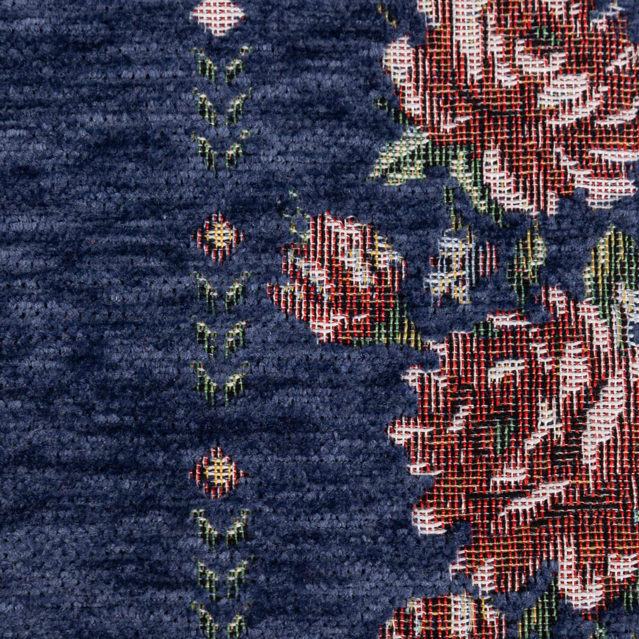 Rose Trail Blue Checkbook Cover - Image 5