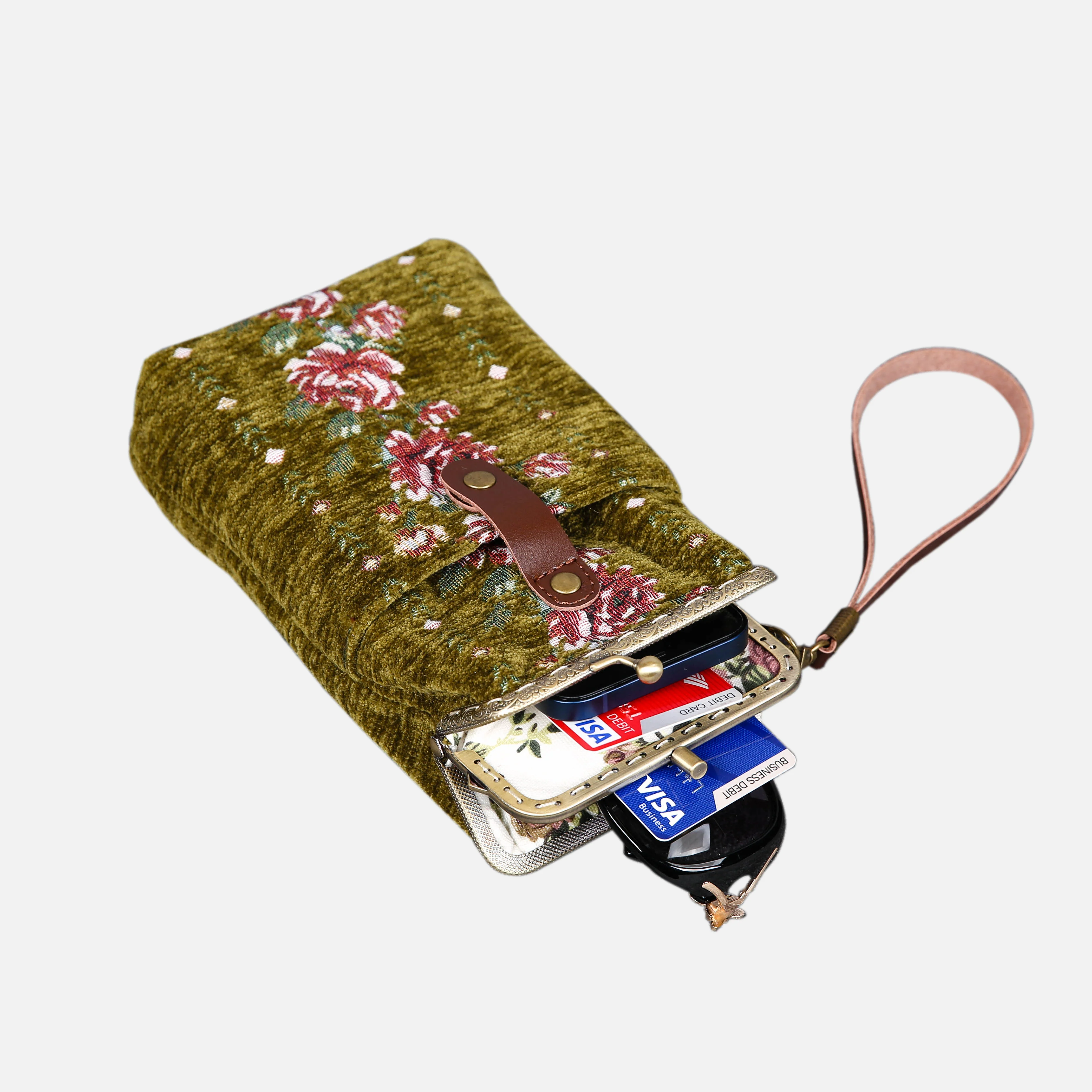 Rose Trail Avocado Carpet Phone Case - Image 4