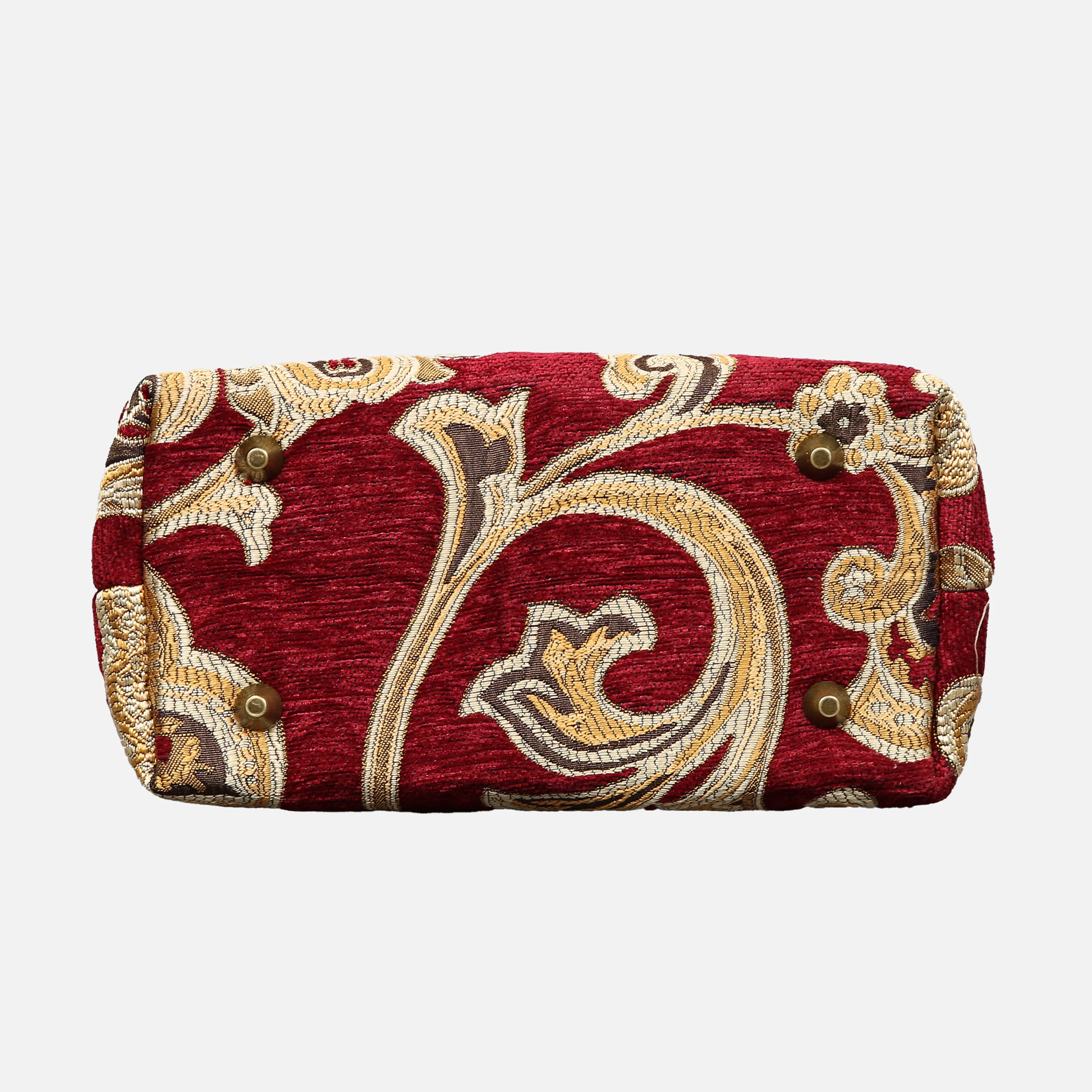 Sagredo Gold Tuck Lock Carpet Satchel - Image 5