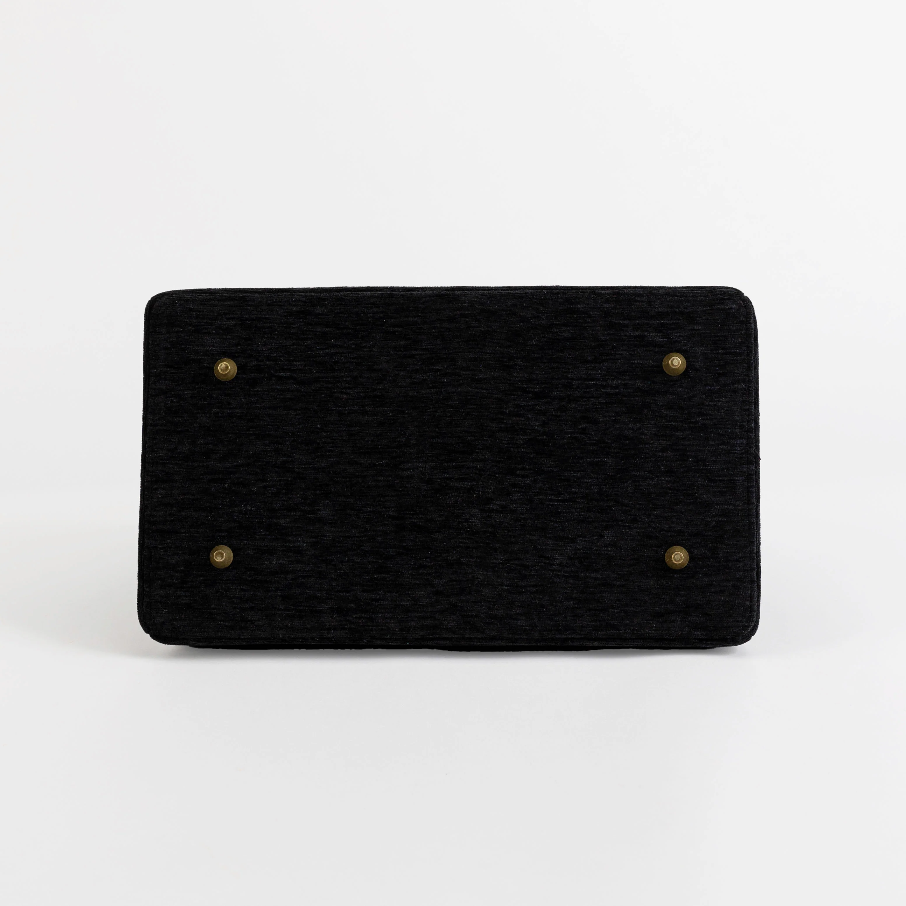 Solid Black Celine Carpet Gladstone Bag - Image 11